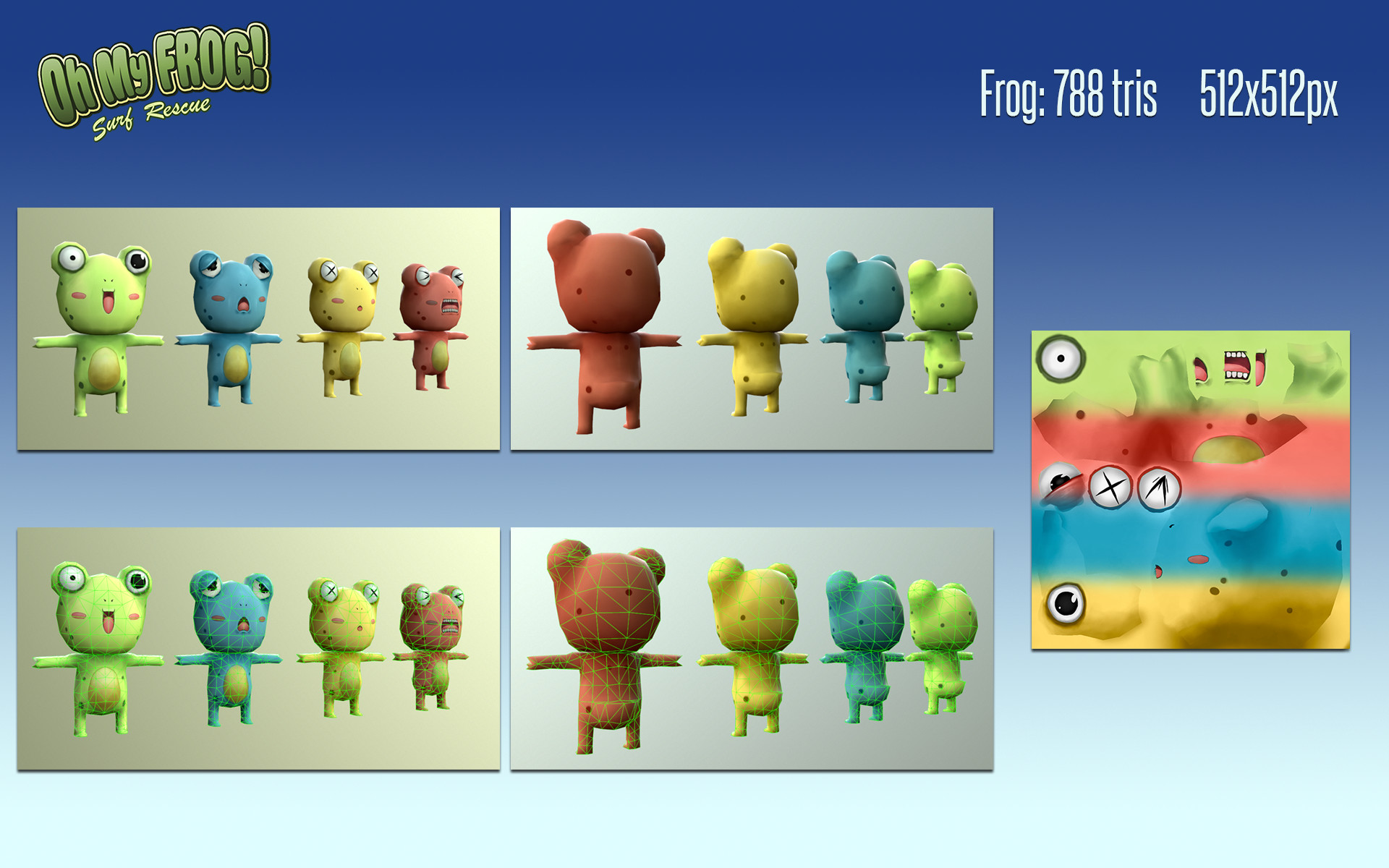 Andrés García Oh My Frog 3D Characters & Assets
