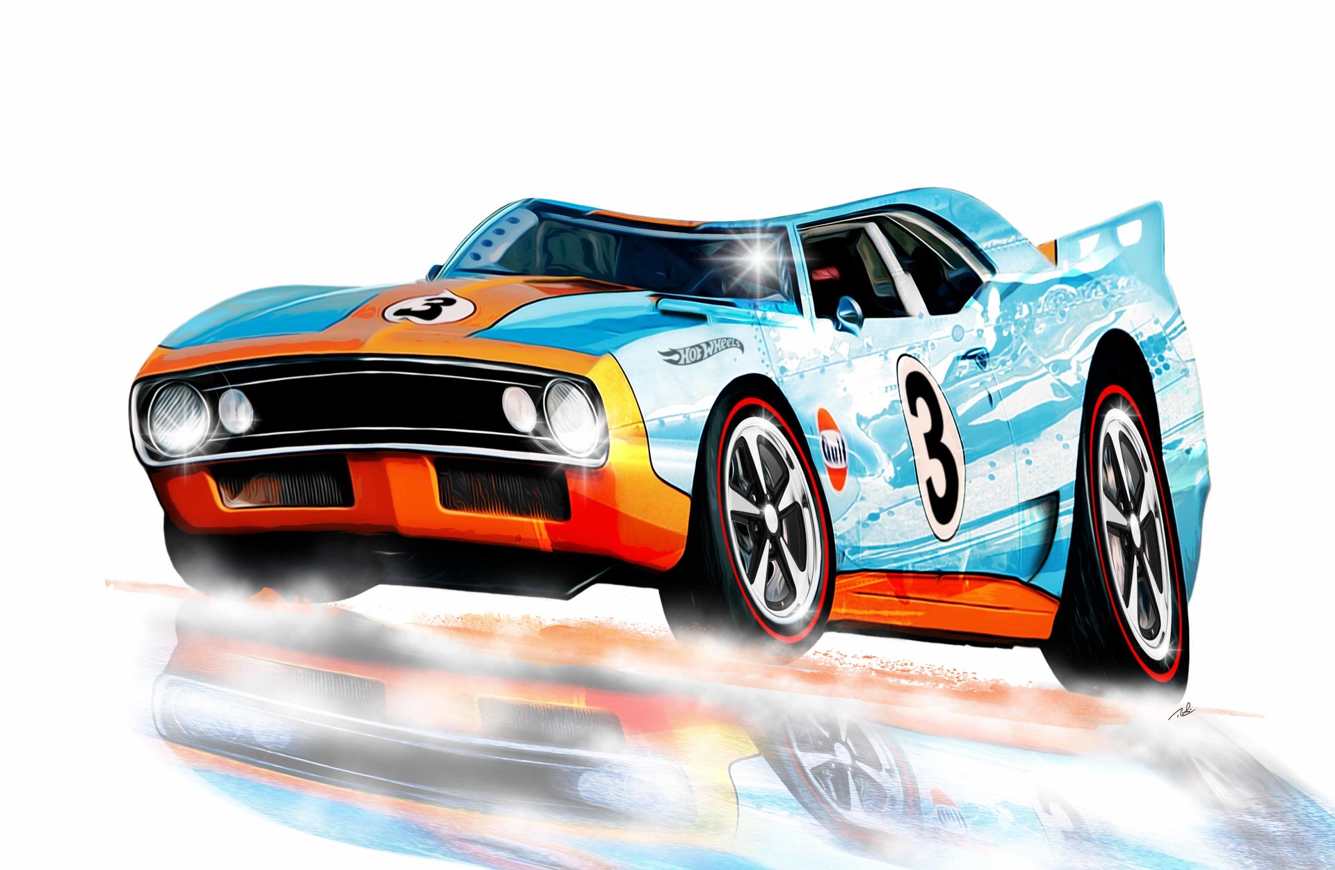 Artstation Hot Wheels Concept Car Gilles Rathe