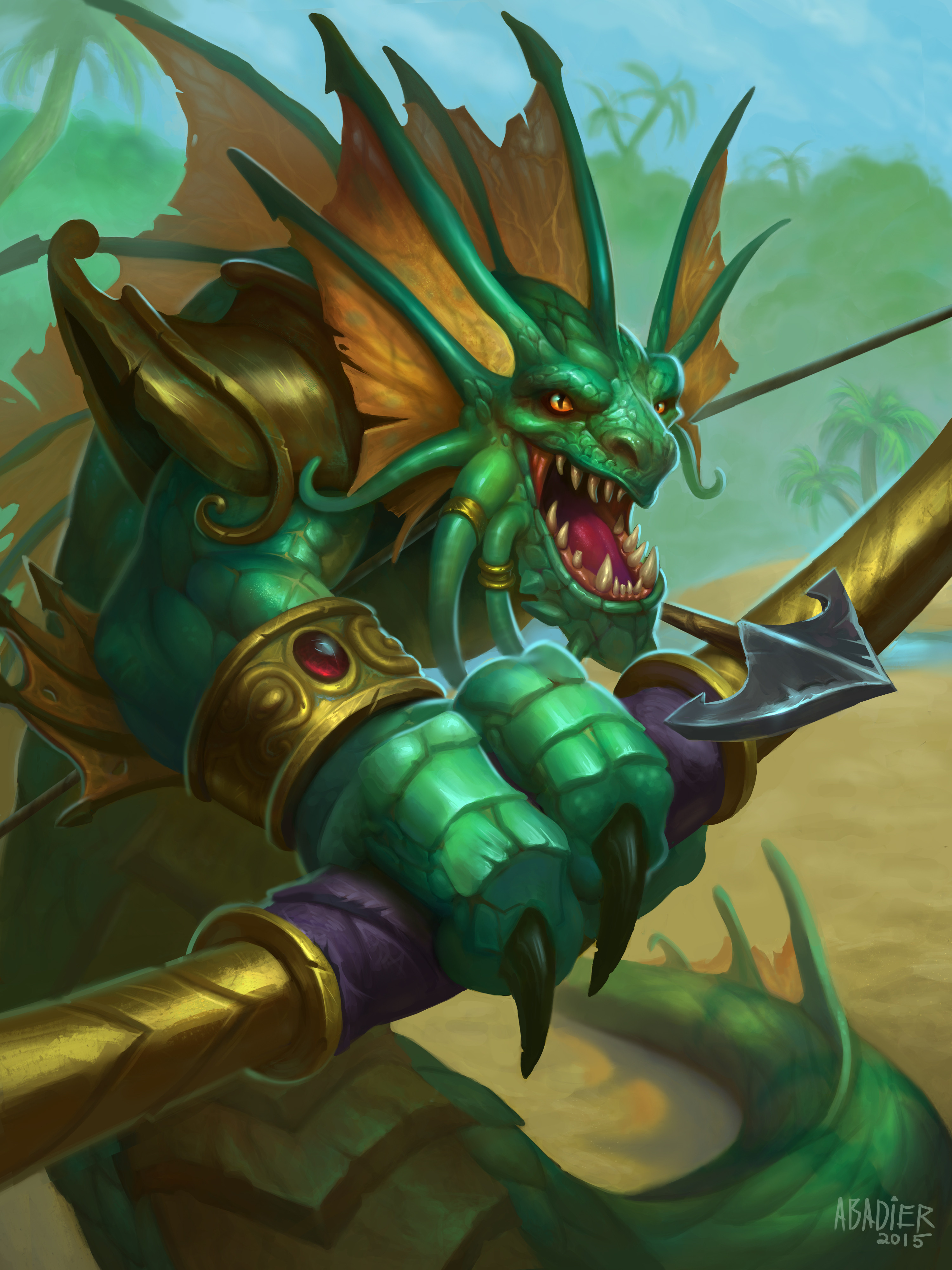 Slithering Naga Archer