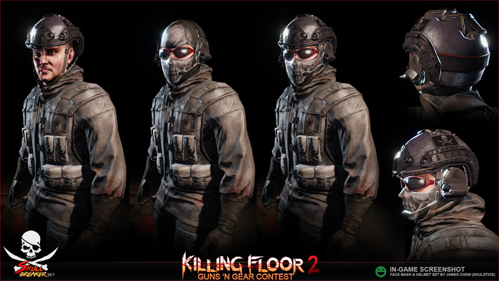 Artstation Skull Breaker Killing Floor 2 Workshop James