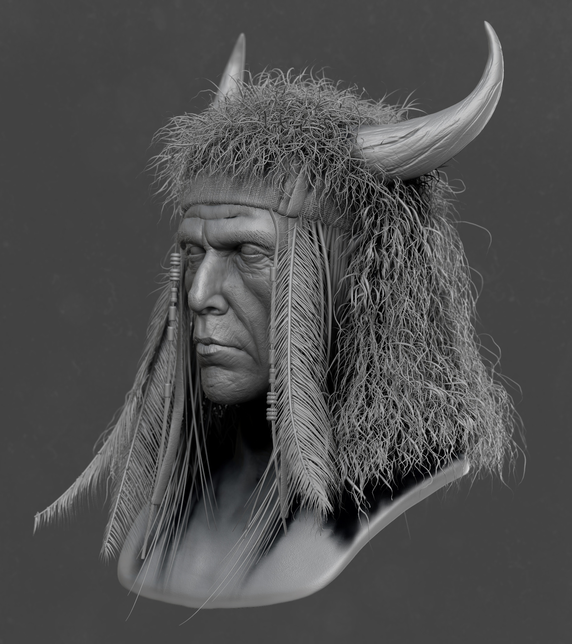 Artstation Native American Hugues Thibodeau