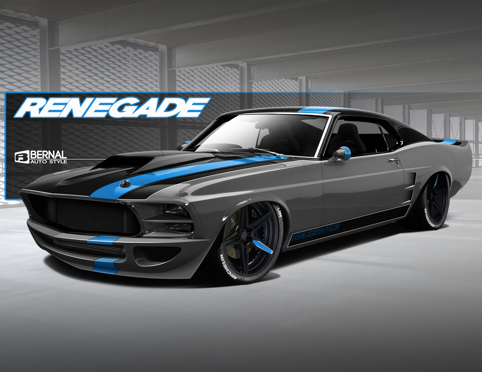 Renegade 69 Mustang Wide Body.