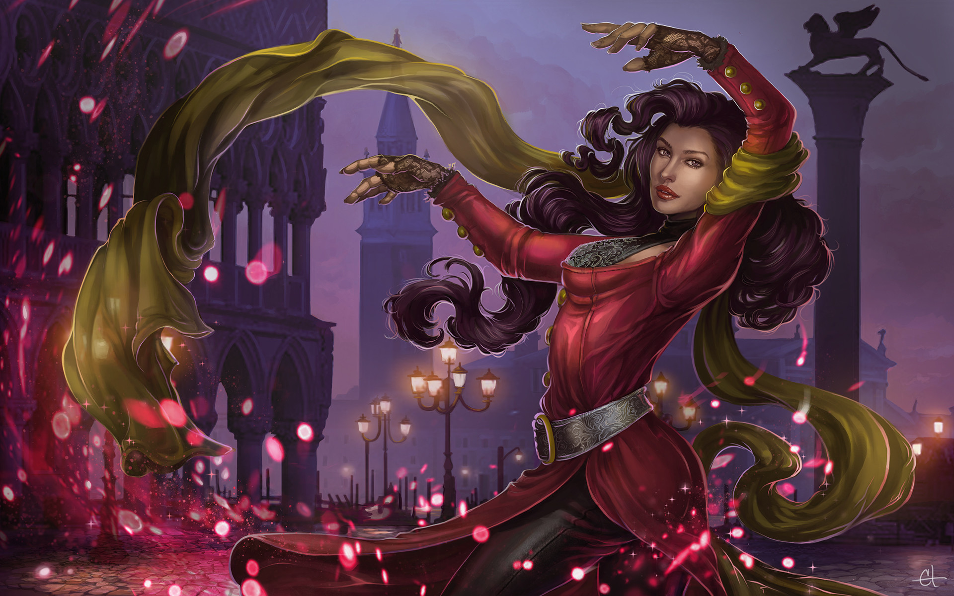 Artstation Street Fighter Rose Courtney Trowbridge