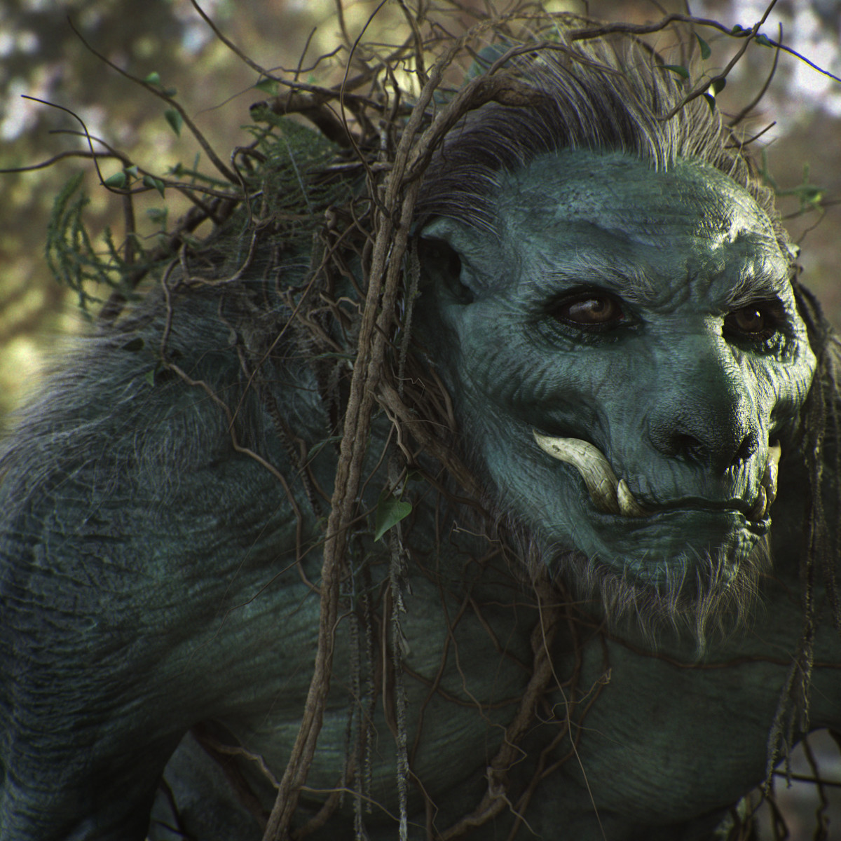 ArtStation Swamp creature