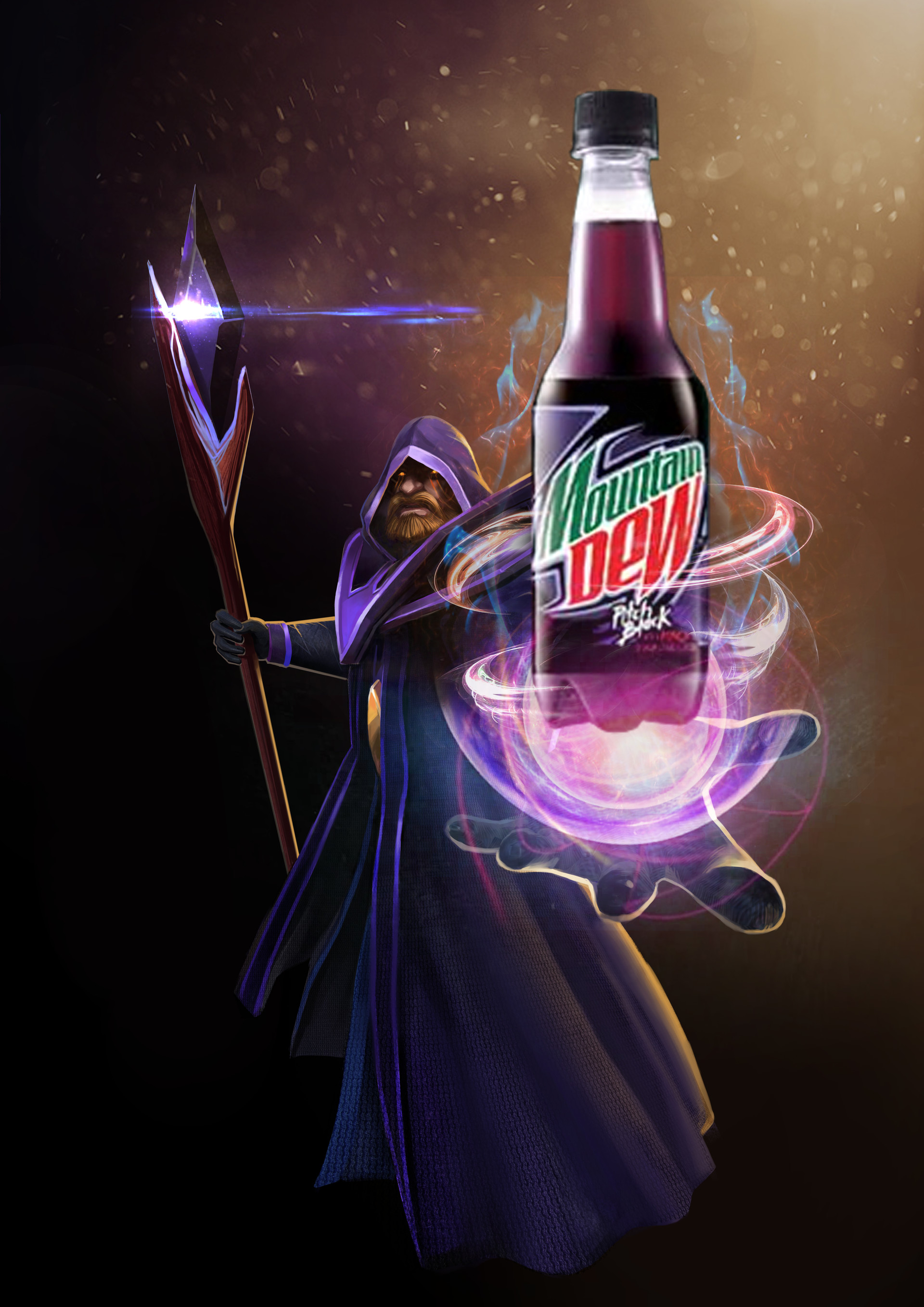 Xavier Ou Mountain Dew Dota 2 Malaysia Poster 1