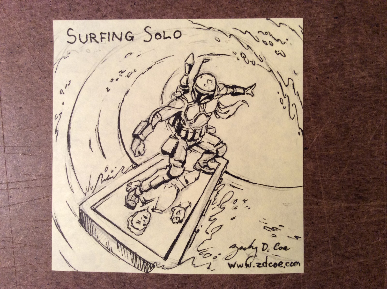 SURFING SOLO By Zachary D. Coe
