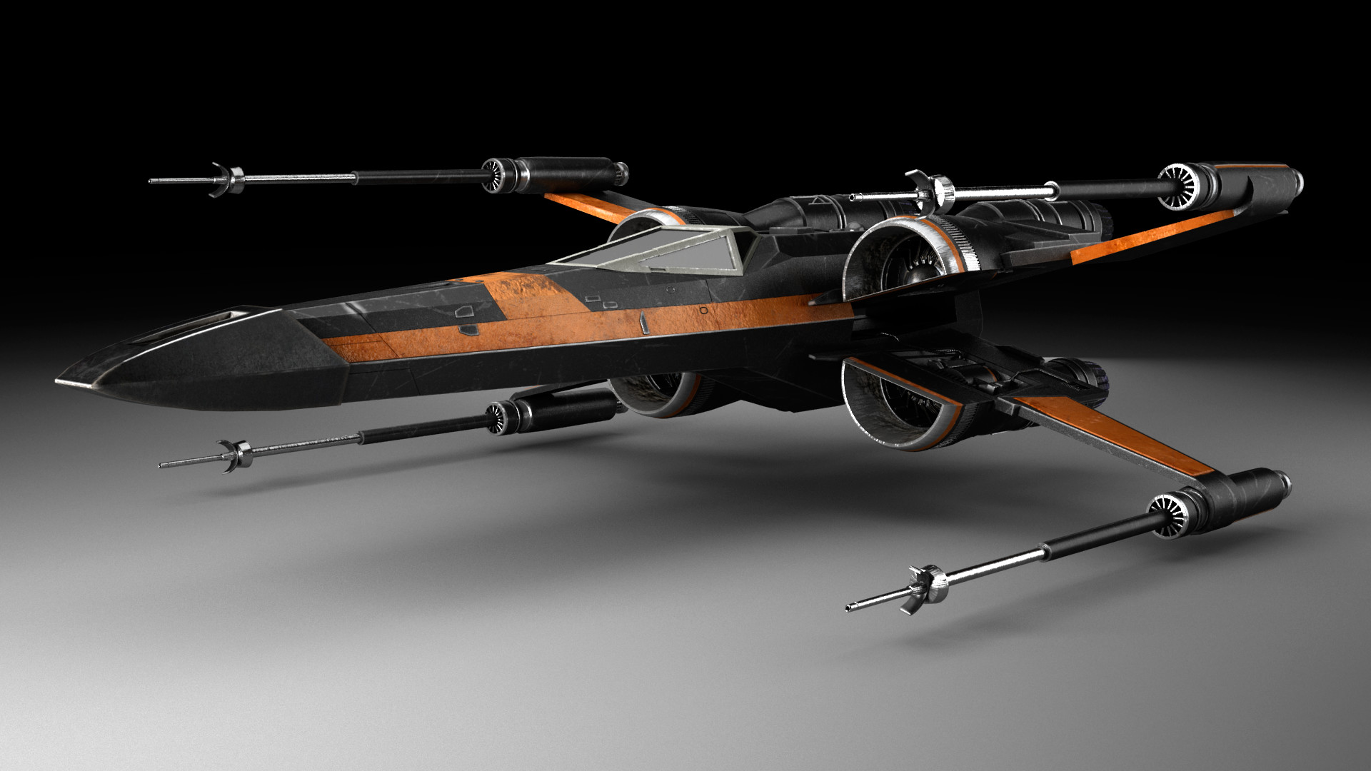 Artstation X Wing T70 Hassen Allab