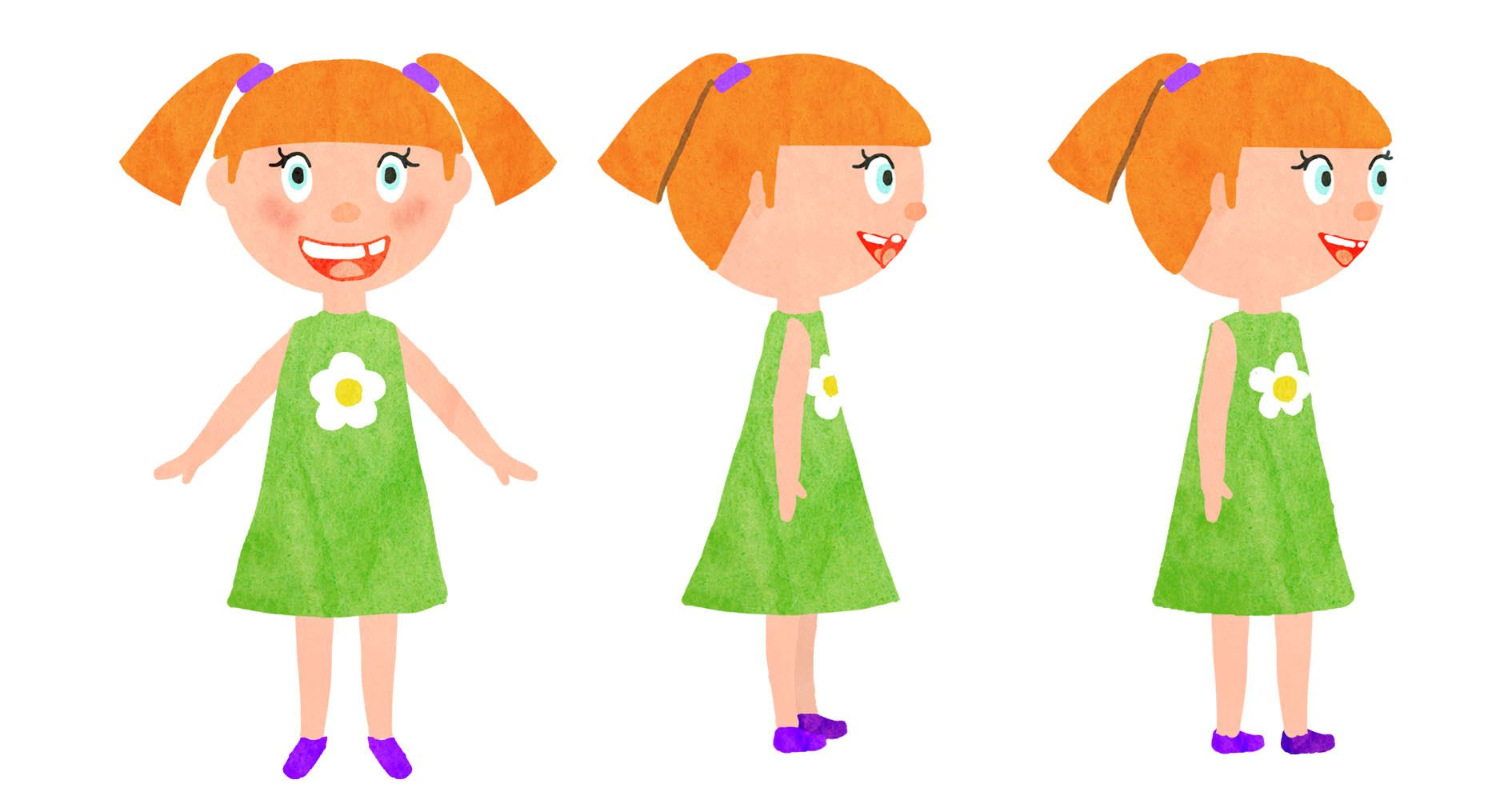 ArtStation - 2D Animation: Susie's Wish - characters