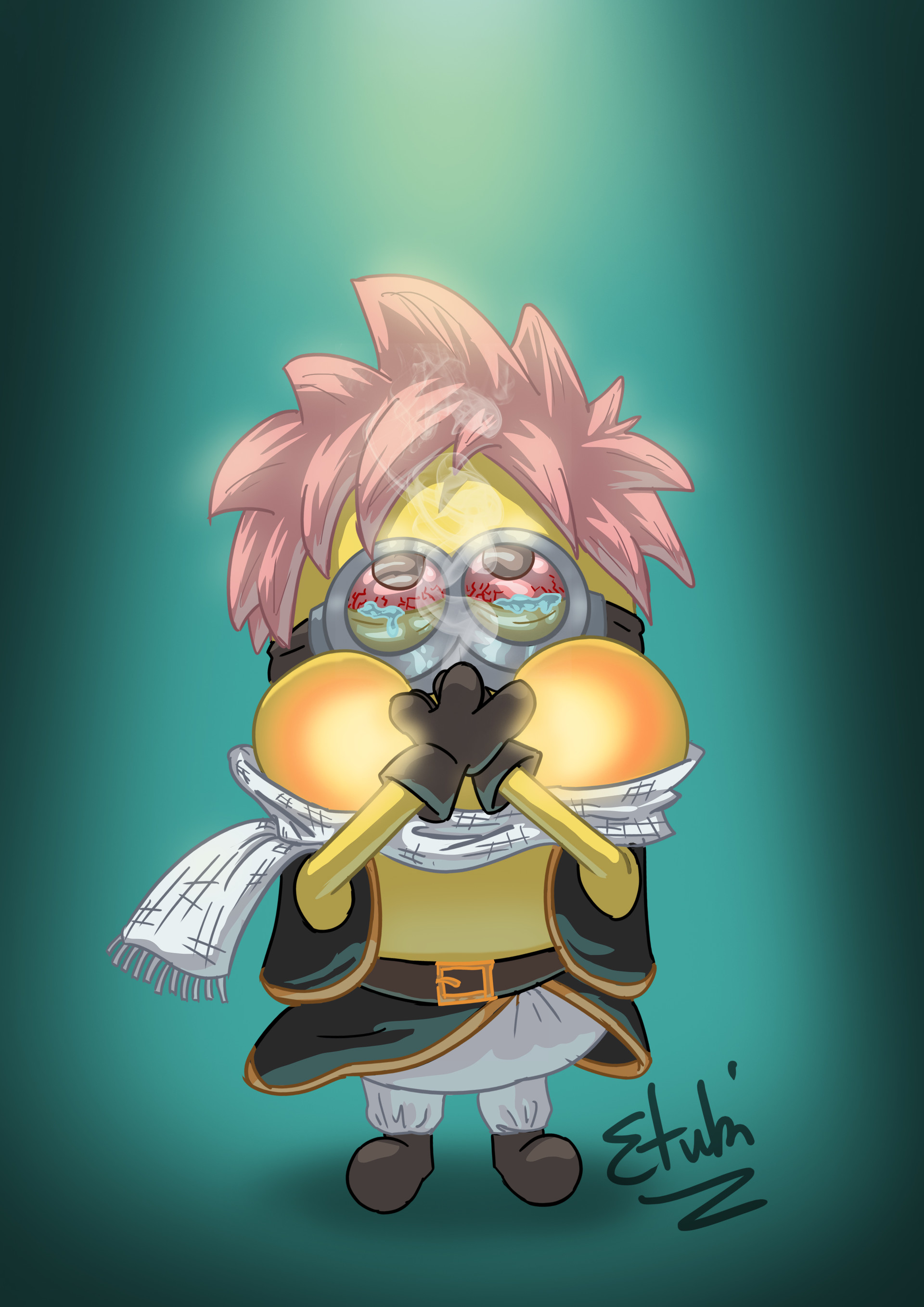 Kevin The Minion (Anime Version) by Bathwaternaxface2010 on DeviantArt