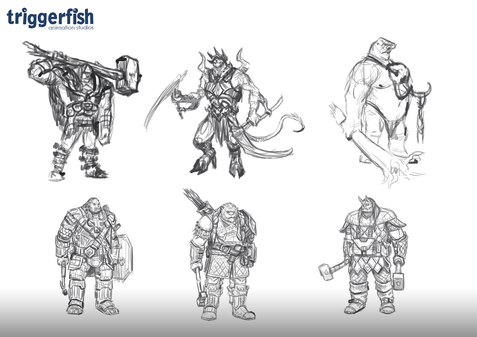 Lynton Levengood Fantasy Character Design Process