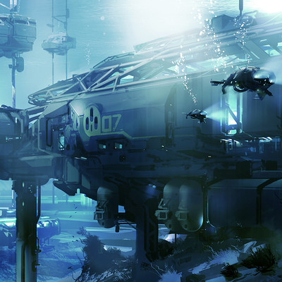 Sparth sparth unsc underwater station f