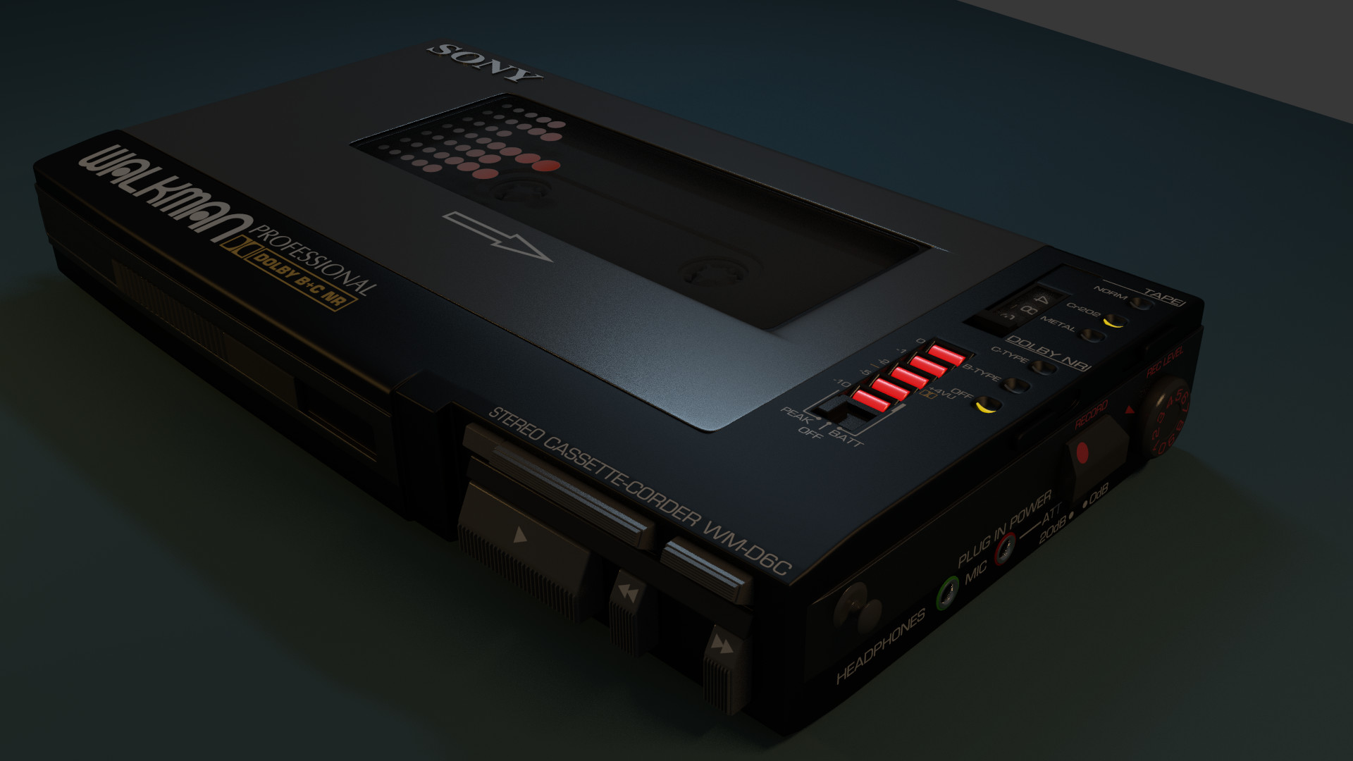 ArtStation - Sony Walkman WM-D6C