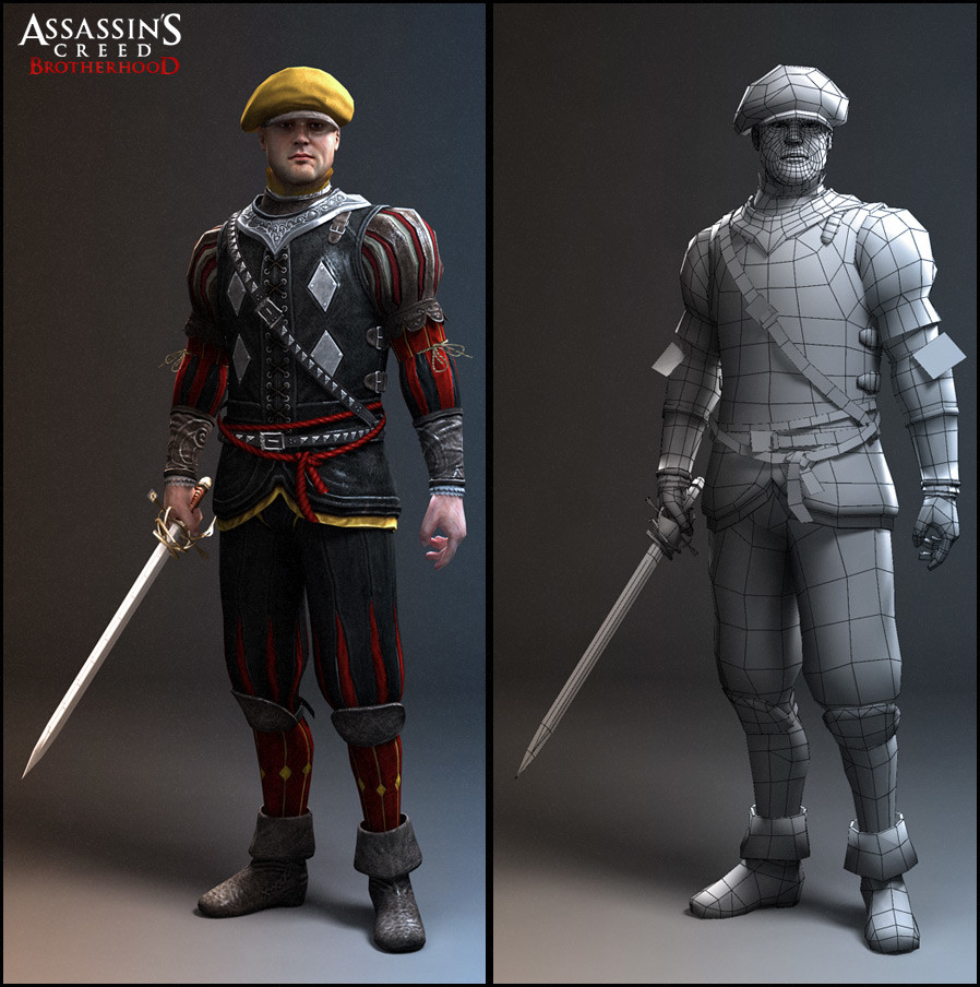 assassins creed 2 models