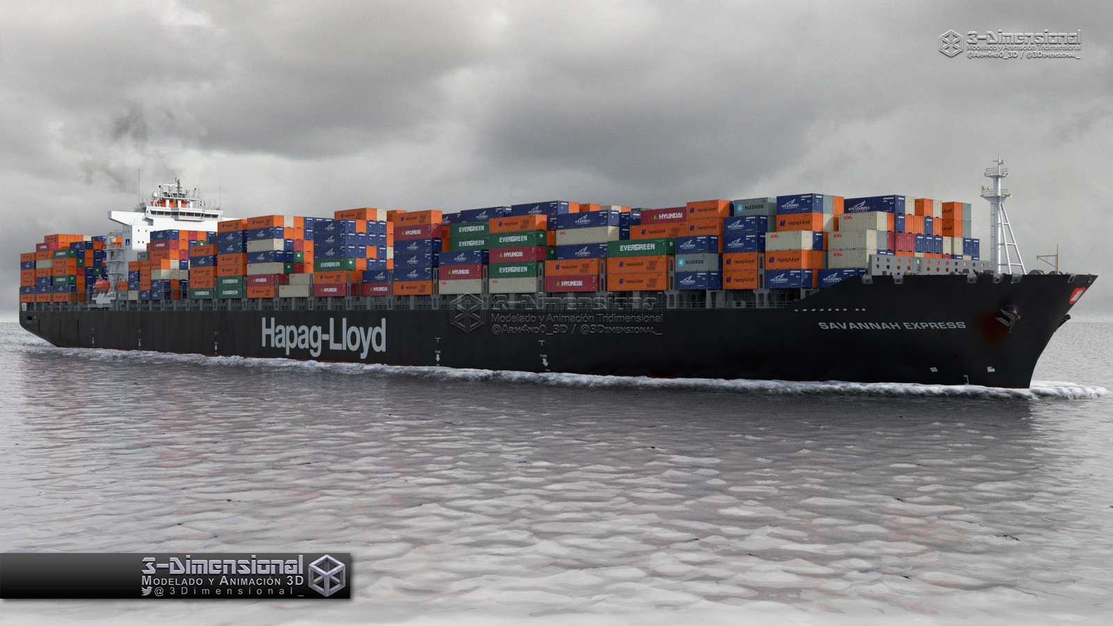 Container Ship - Savannah Express