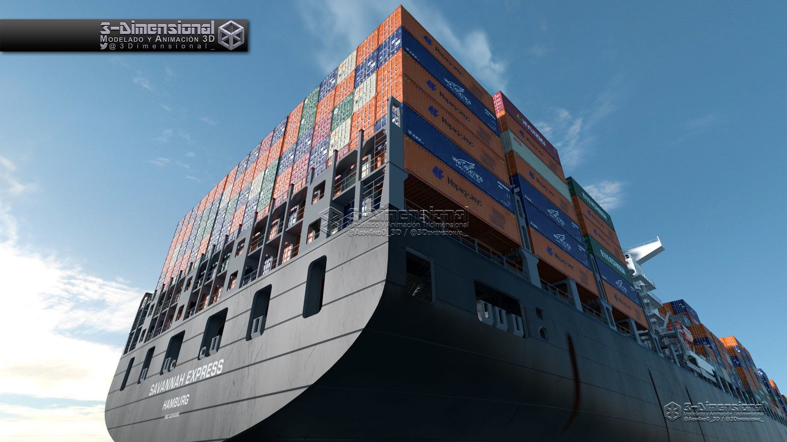 Container Ship - Savannah Express