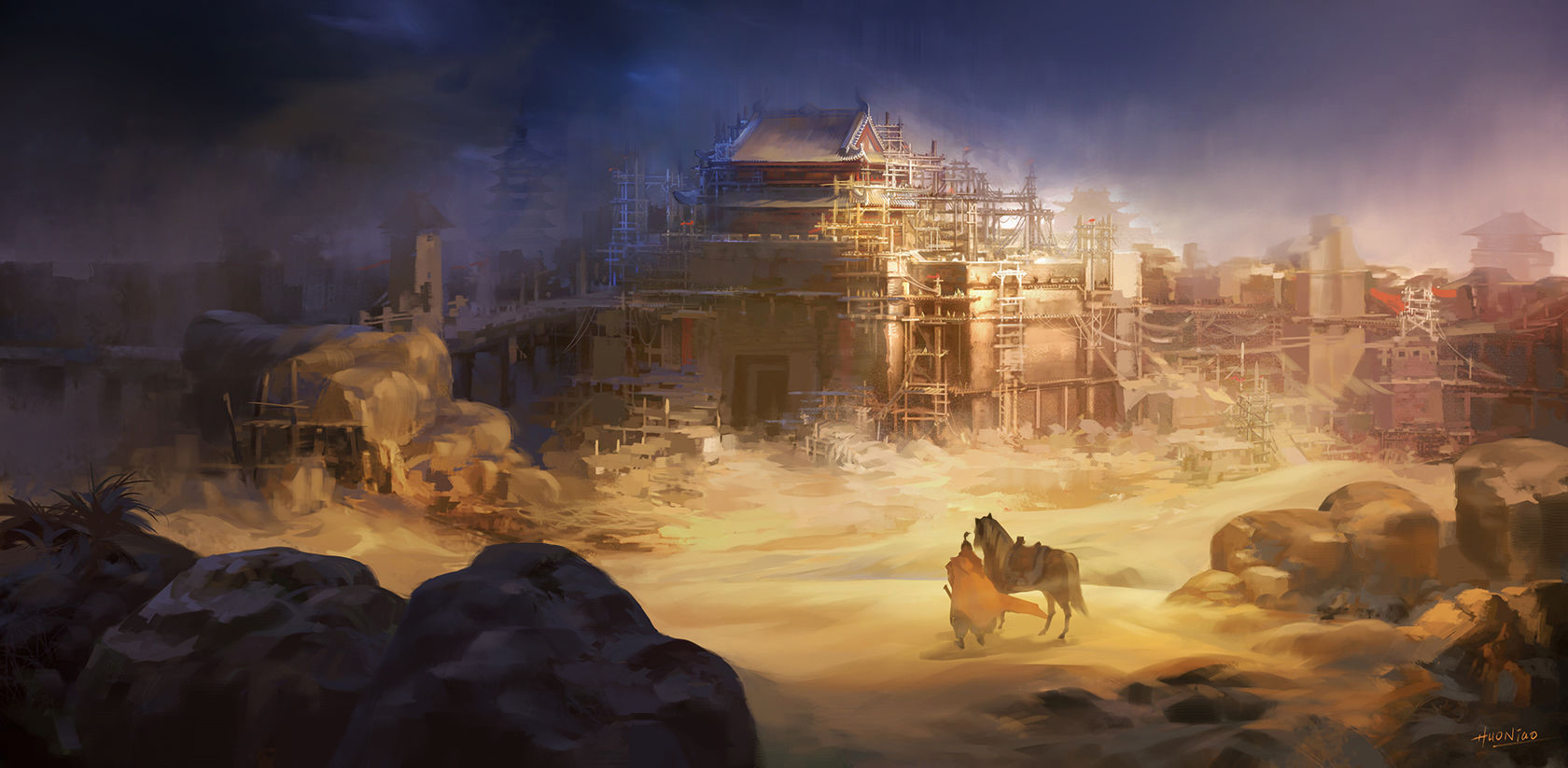ArtStation sand city