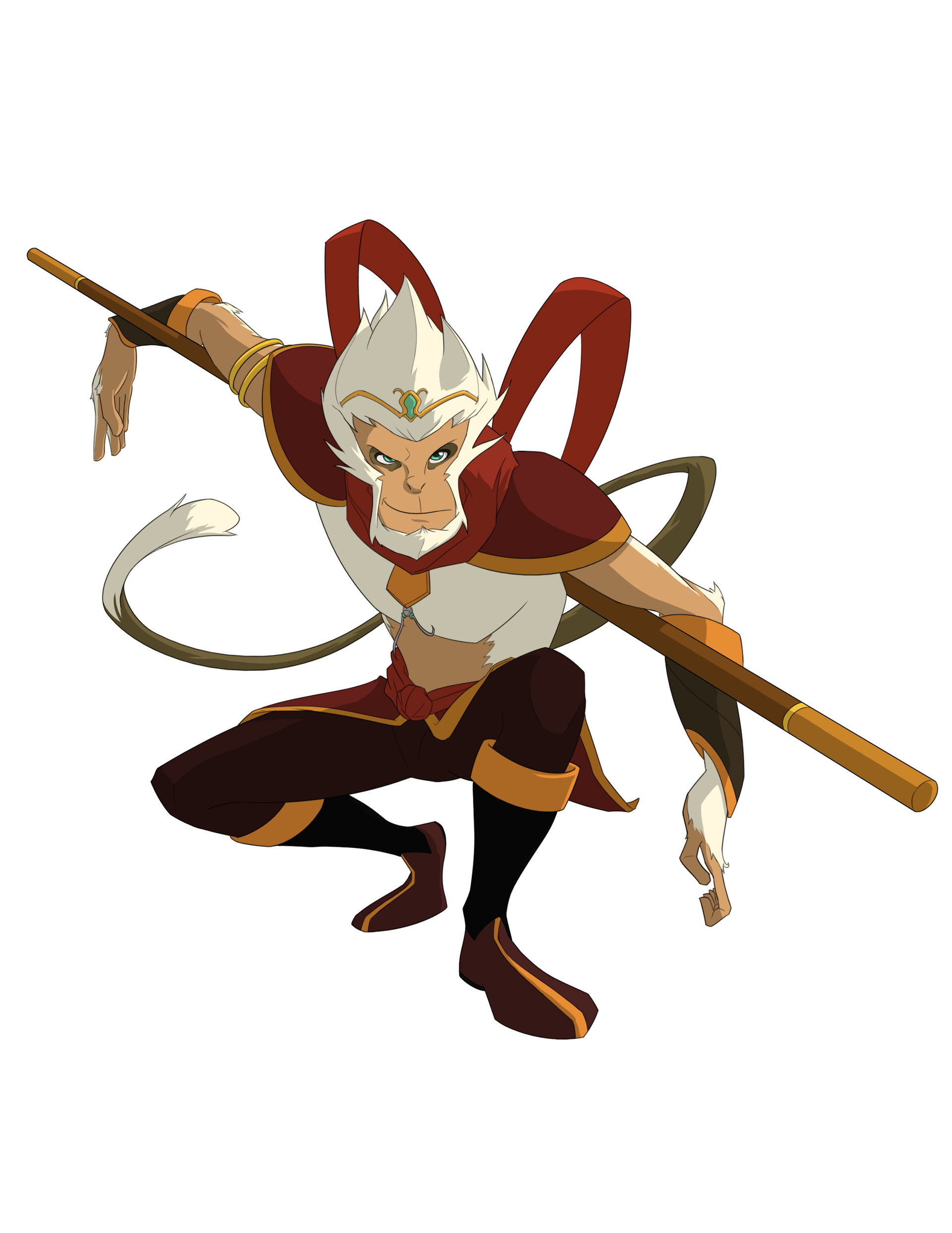 Artstation Blade Brush Monkey King Pip Reyes Drawing anime character monkey d. blade brush monkey king pip reyes