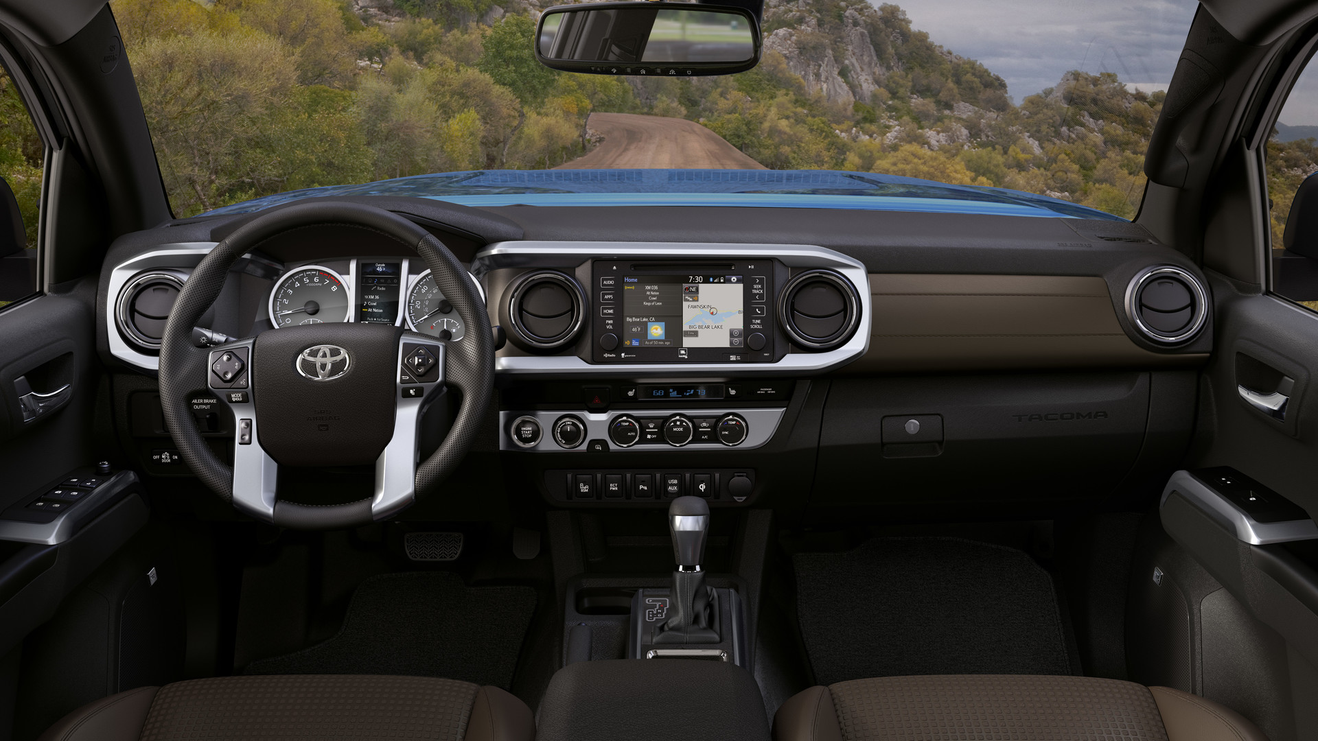 ArtStation - 2016 Toyota Tacoma Interior, Derek Miller
