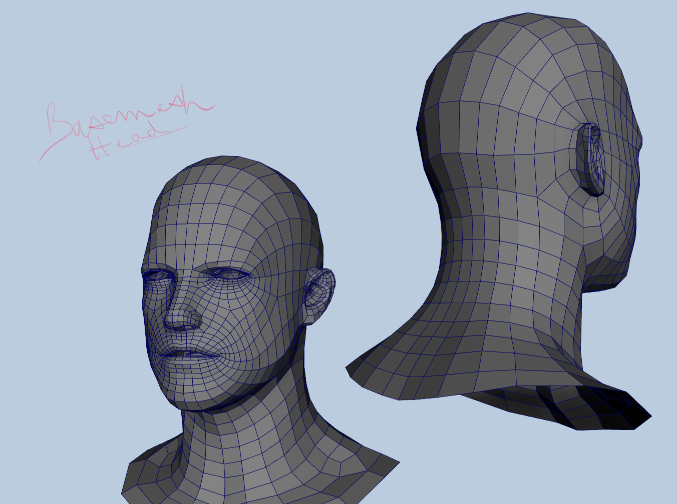 ArtStation - Head Basemesh