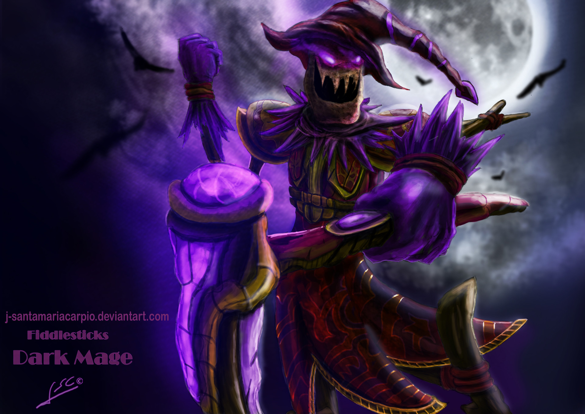 Artstation League Of Legends Fiddlesticks Dark Mage Skin Javier Santamaria Carpio You can unlock any skin for fiddlesticks in lol in two ways. artstation league of legends