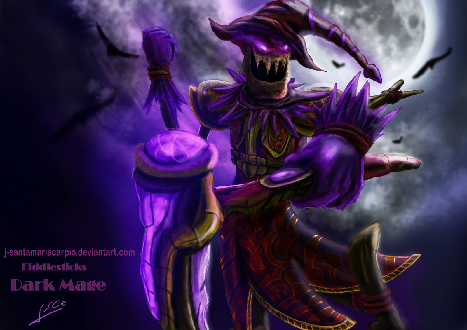 Artstation League Of Legends Fiddlesticks Dark Mage Skin Javier Santamaria Carpio Fiddlesticks has 9 skins (10 including classic). artstation league of legends
