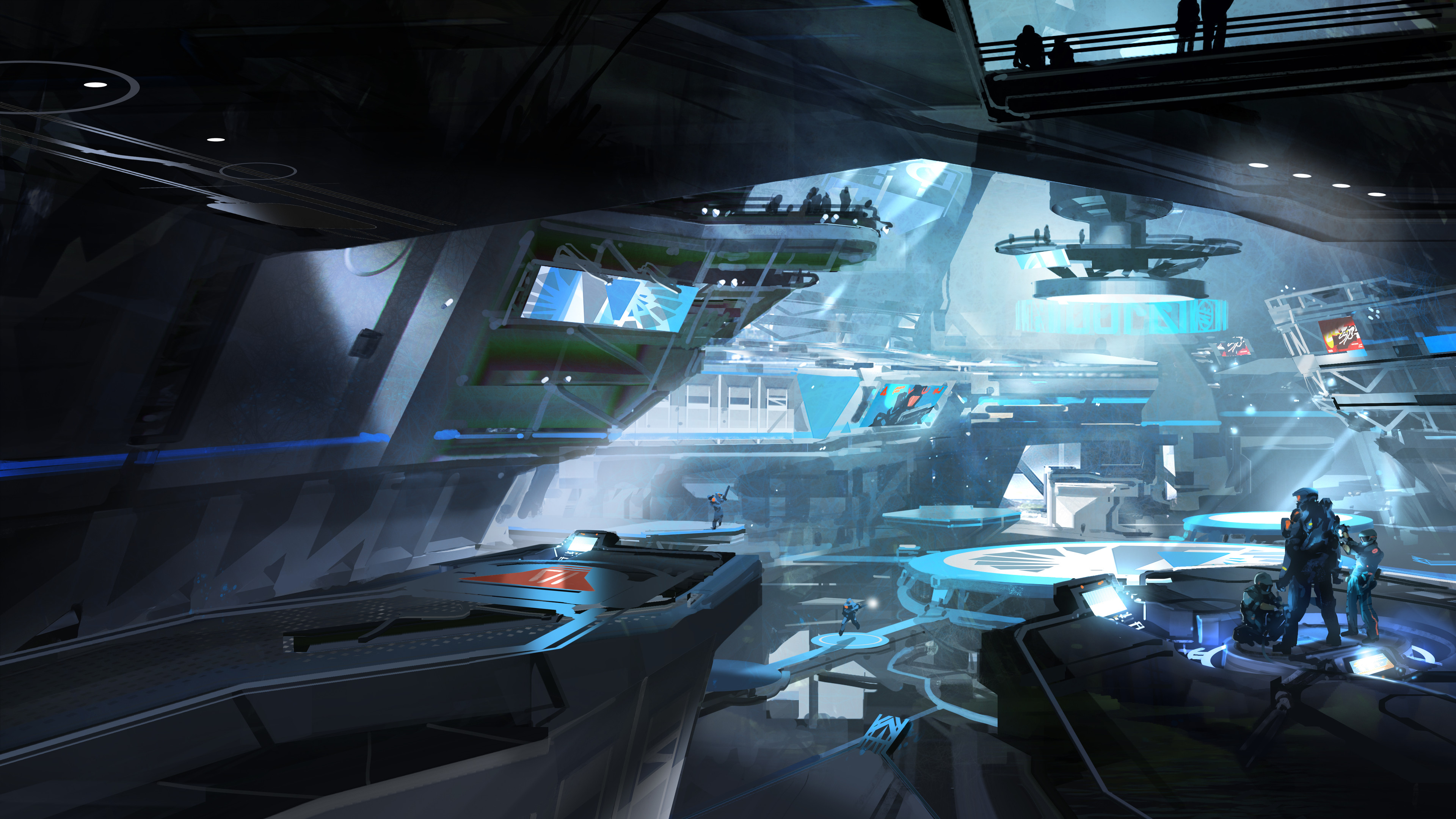 Игры будущего зал. Хало 4 концепт арт. Хало 5 концепт арт. Halo 5: Guardians. Frontier Buccaneers игра.