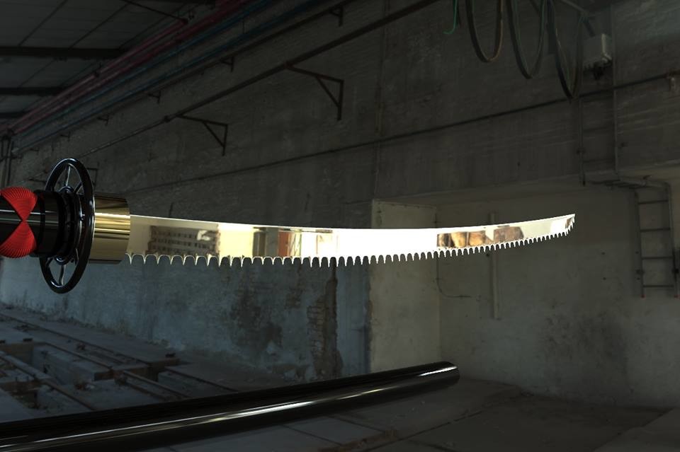 ArtStation Jagged Katana Sword