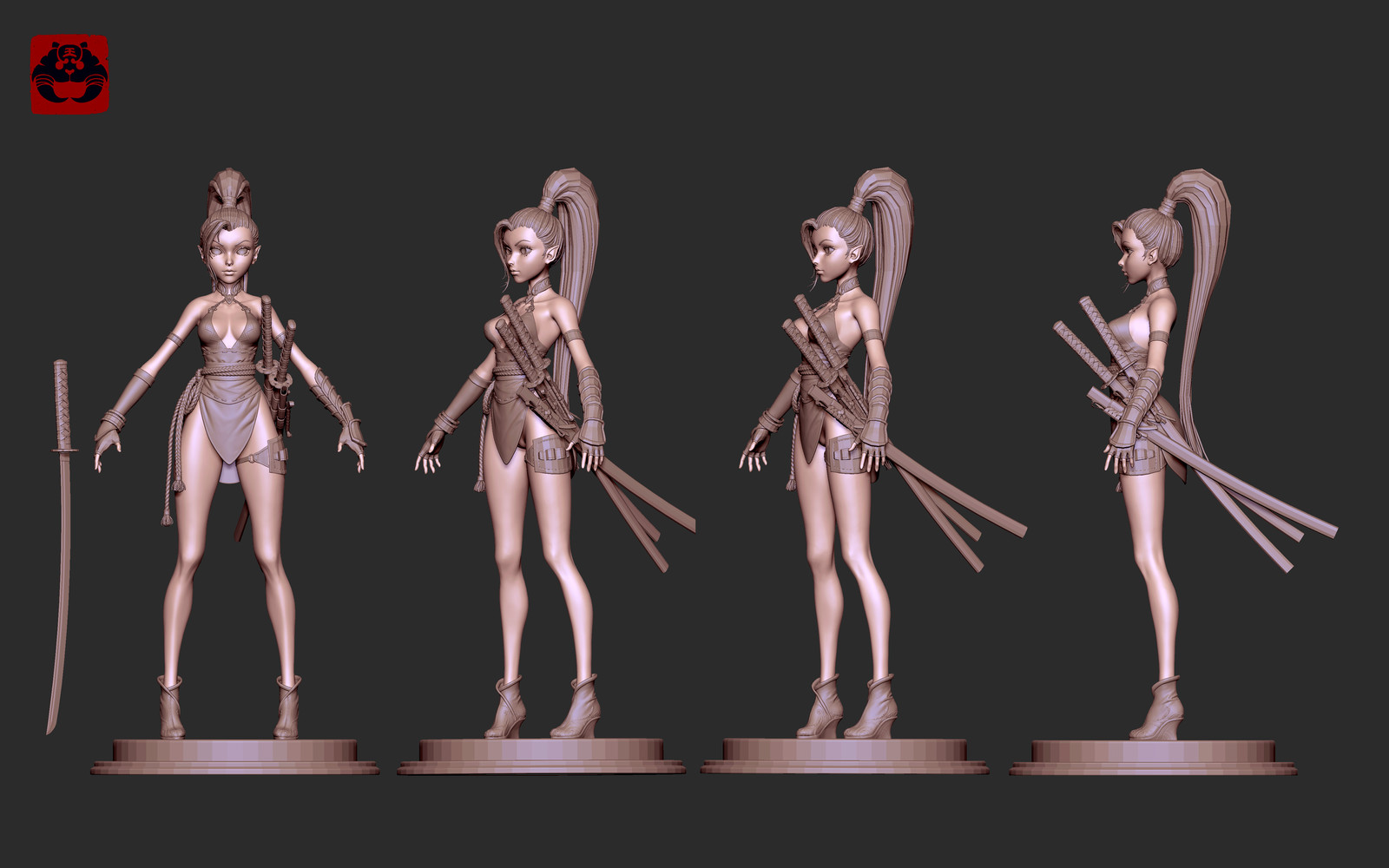 3d модель куклы на шарнирах
