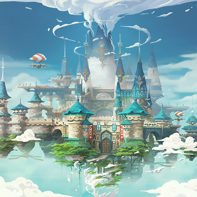 Artstation 崖の上のポニョ