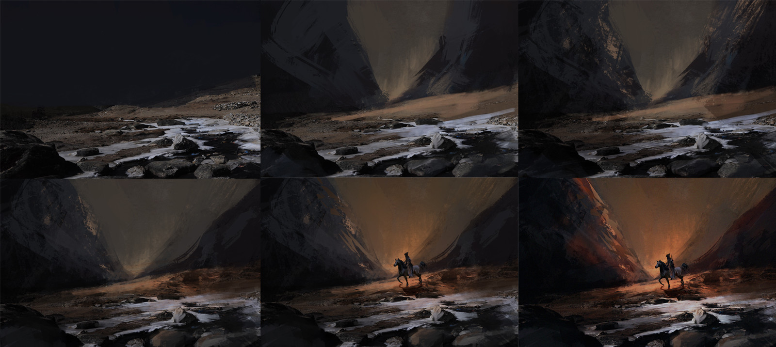 step by step