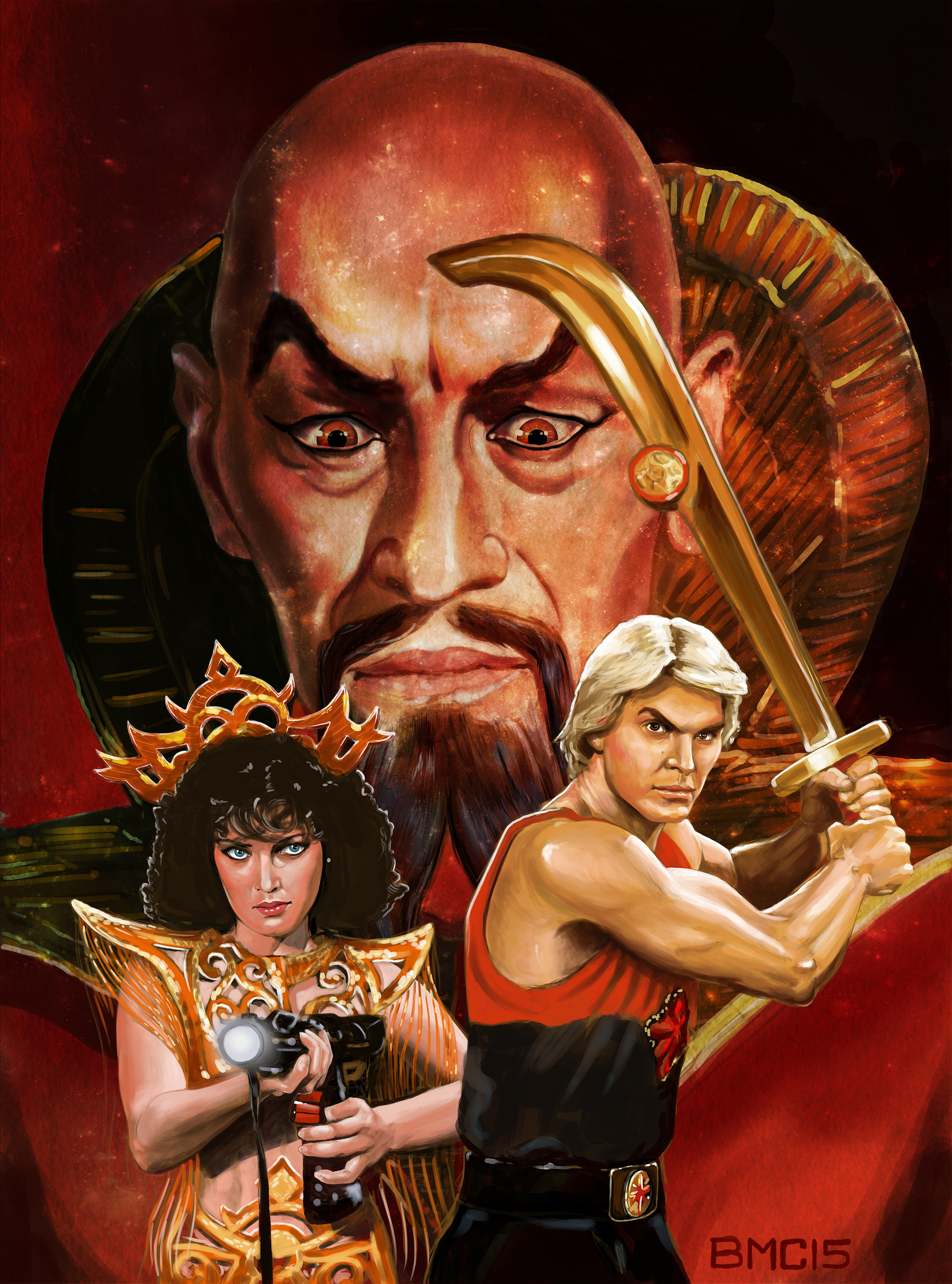 Artstation Flash Gordon Brian Mccarrie