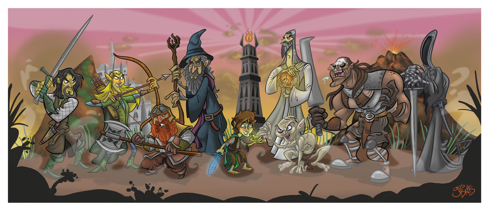 The Lord of the Rings fan art 