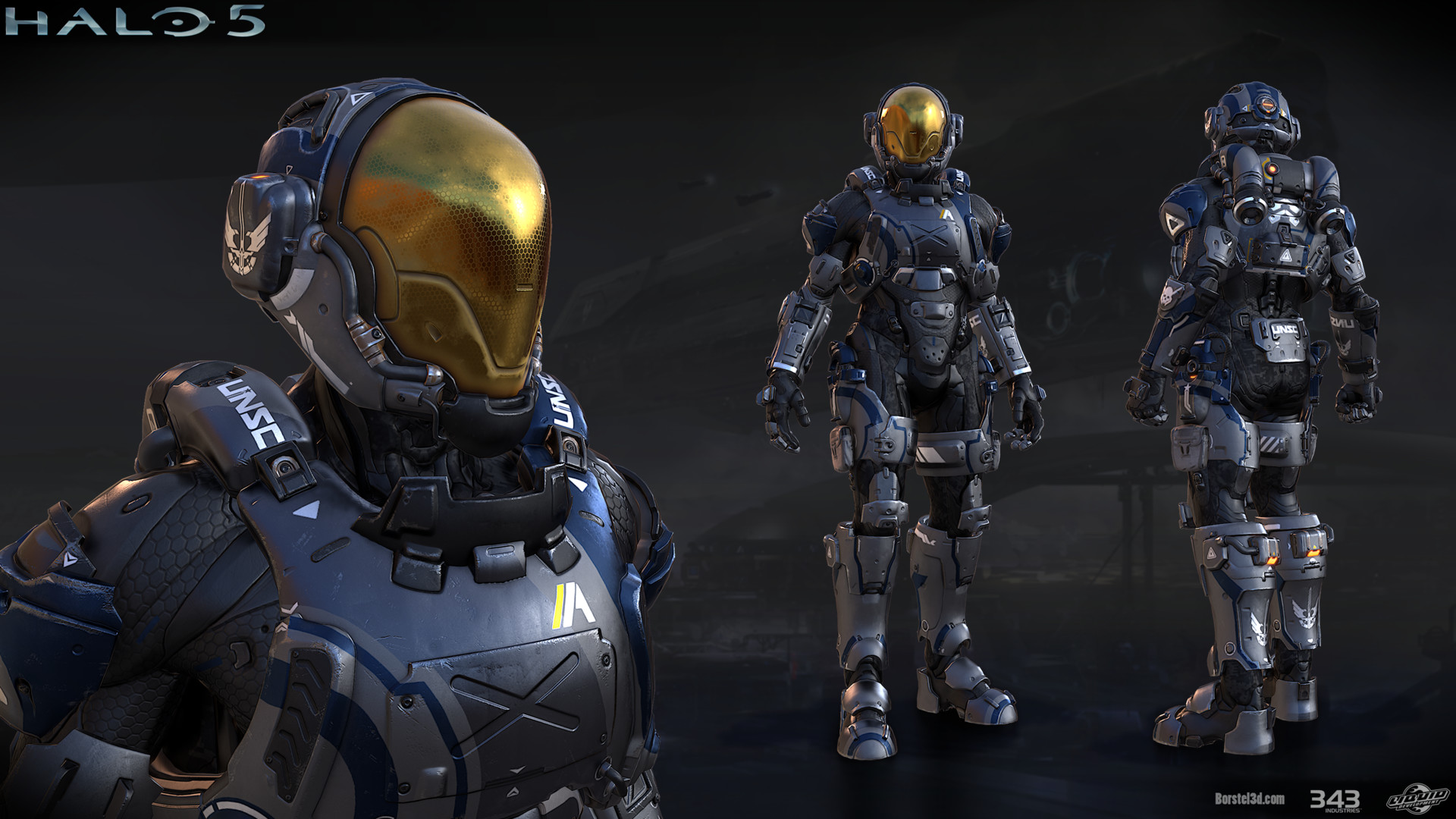 This is the Foehammer armor set that I made for Halo 5