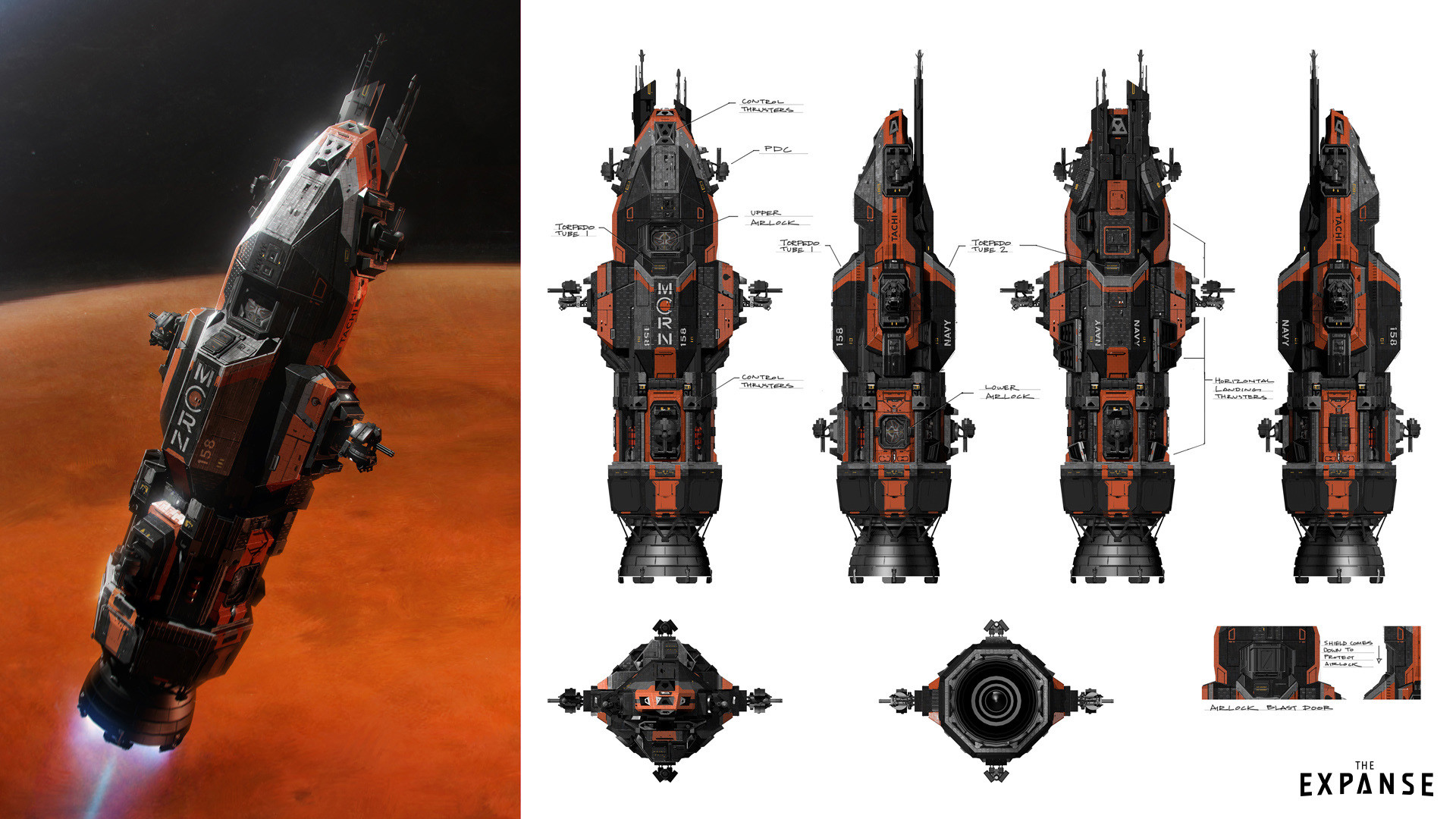 Rocinante Ship