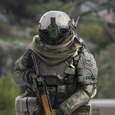 Alex bobylev soldier photobash