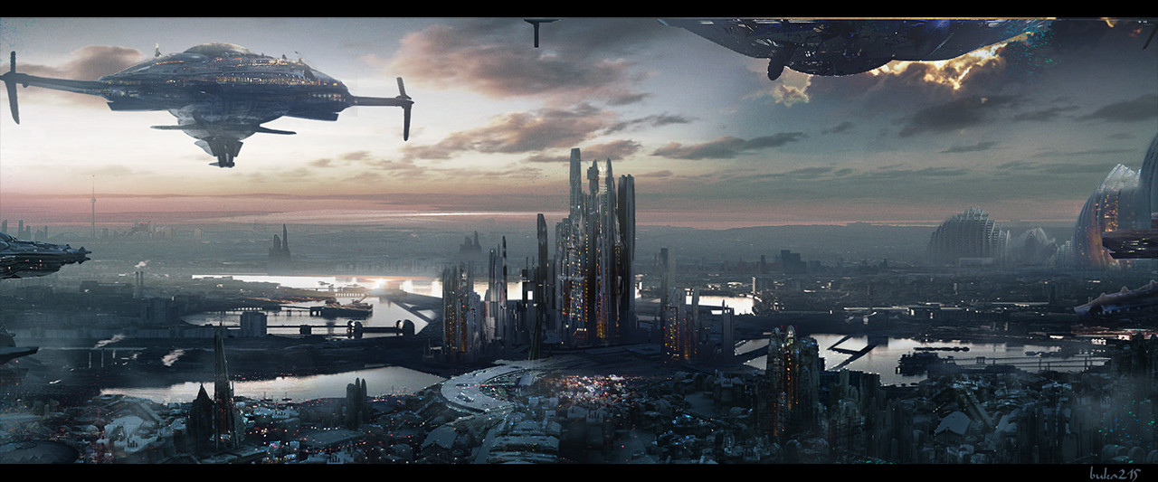 Хронологии будущего. Future City 2d Art.
