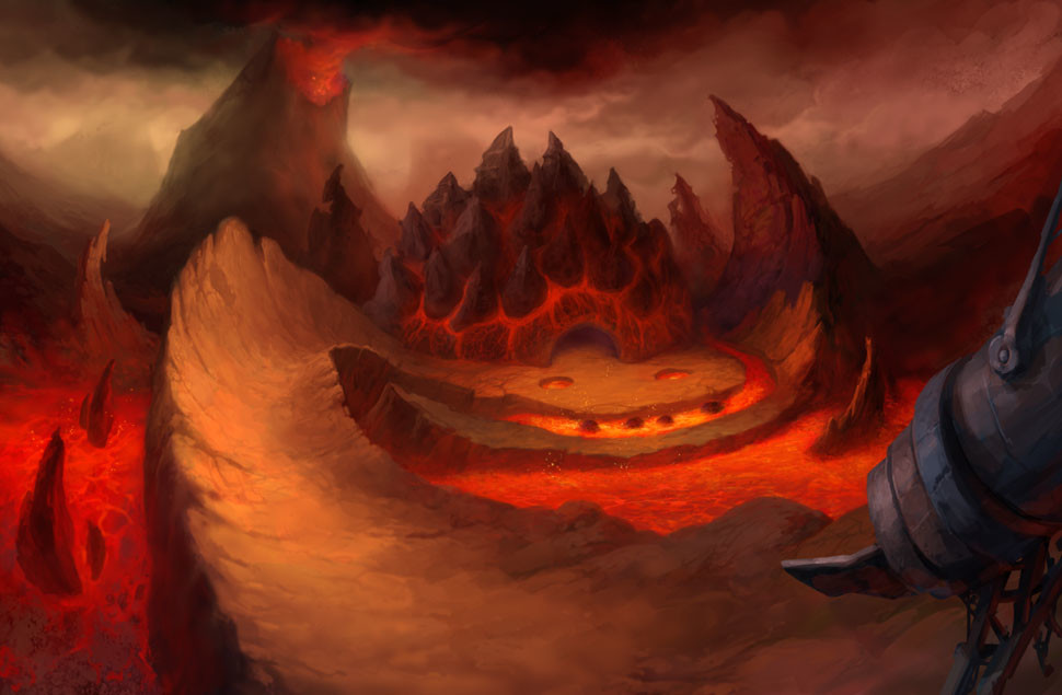 Artstation Crash Bandicoot Tiny S Level Lava Zeljko Duvnjak