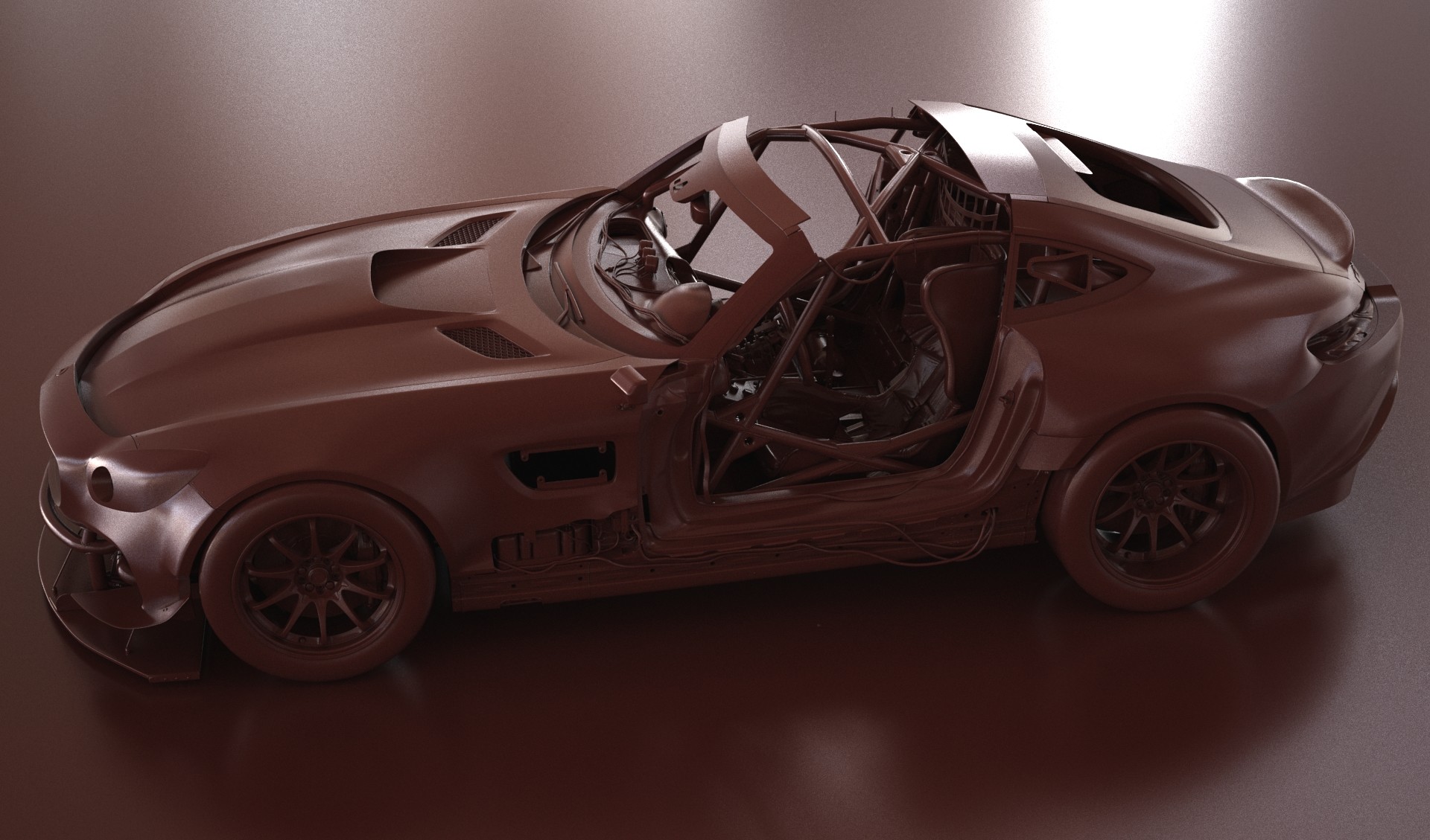 ArtStation Mercedes Amg Gt 2080