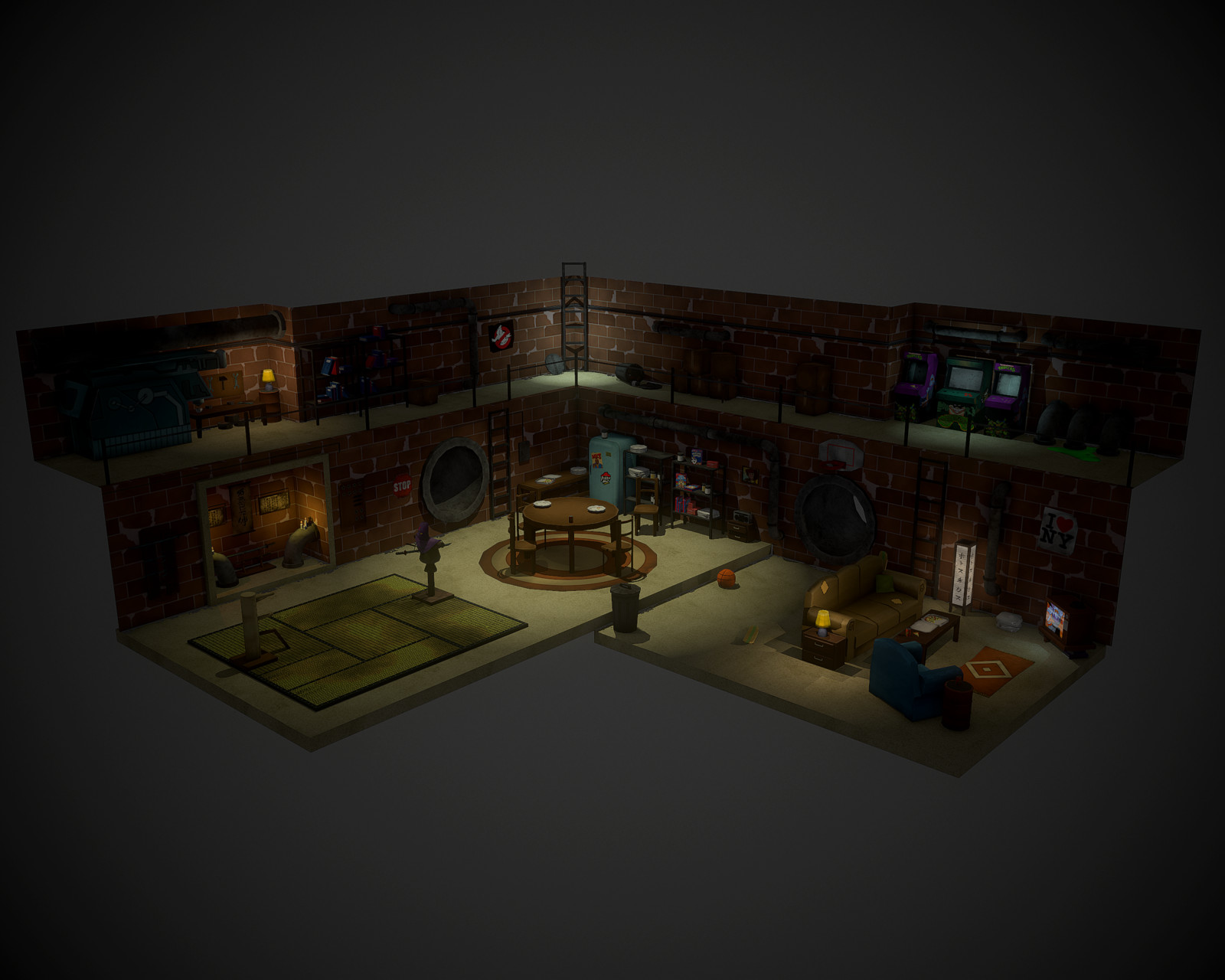 tmnt lair
