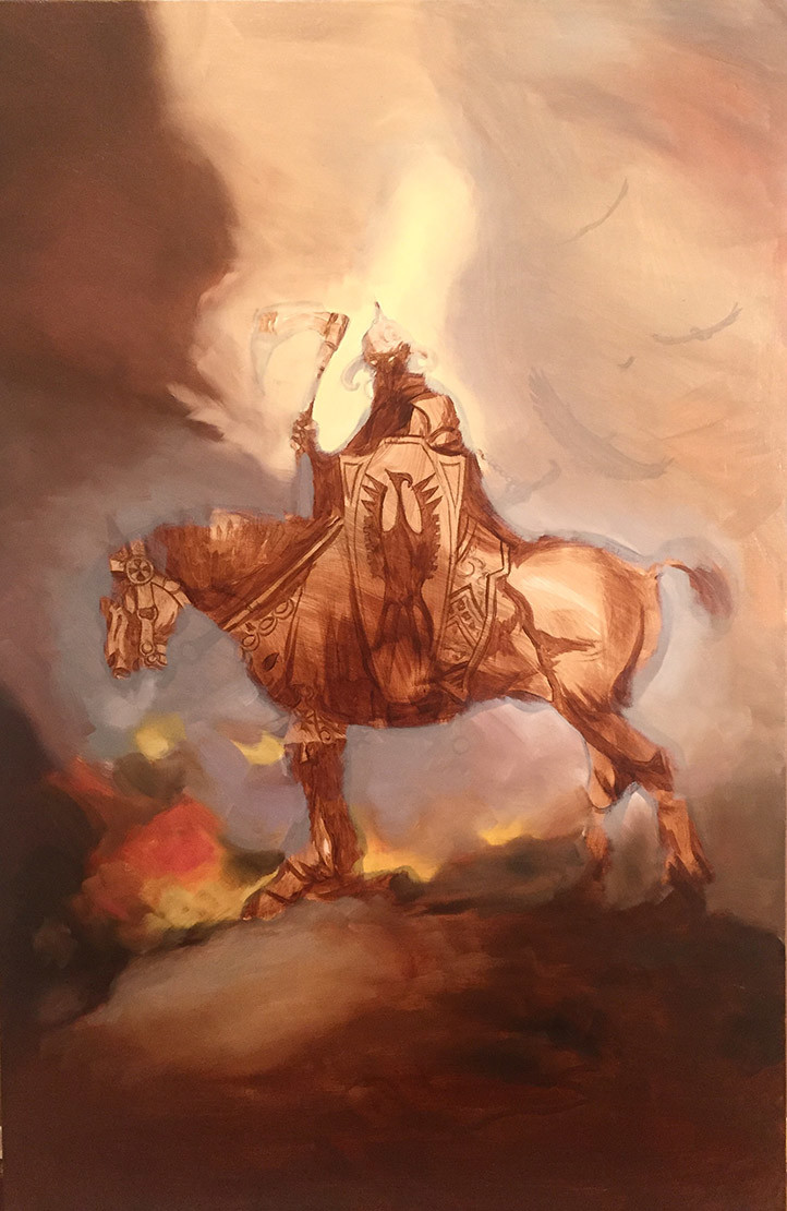 Artstation Frank Frazetta Death Dealer Master Study Juho Salila