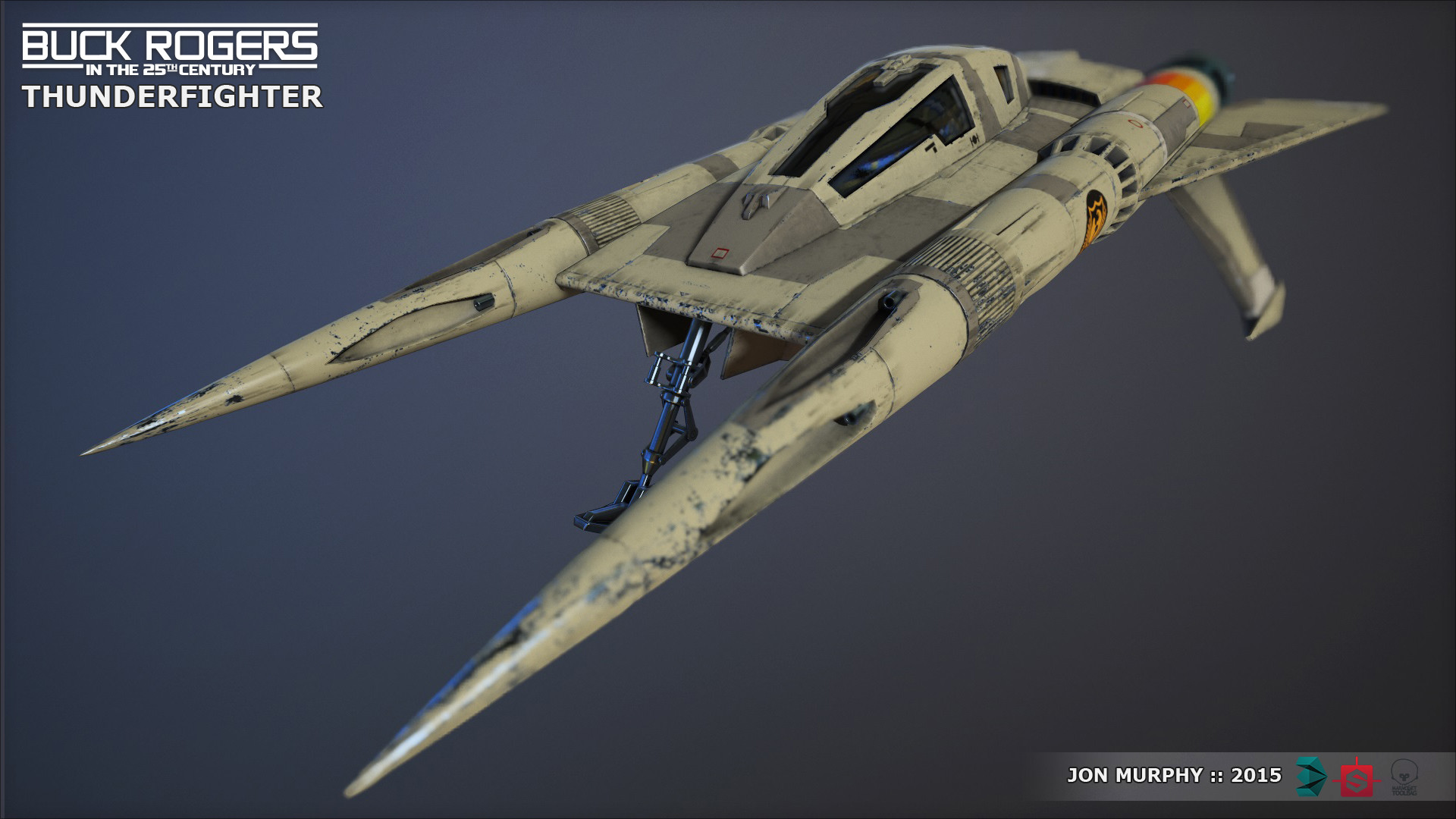 Jon Murphy - Buck Roger's EDD Thunderfighter