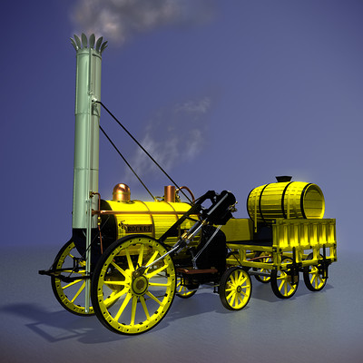 Pete lyon stephenson s rocket