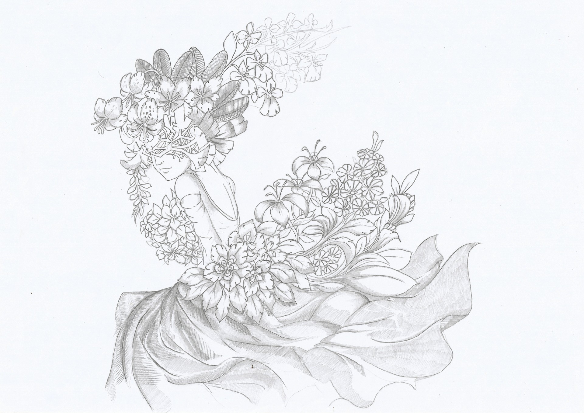 Choi Archie Amano - My Pencil Sketch