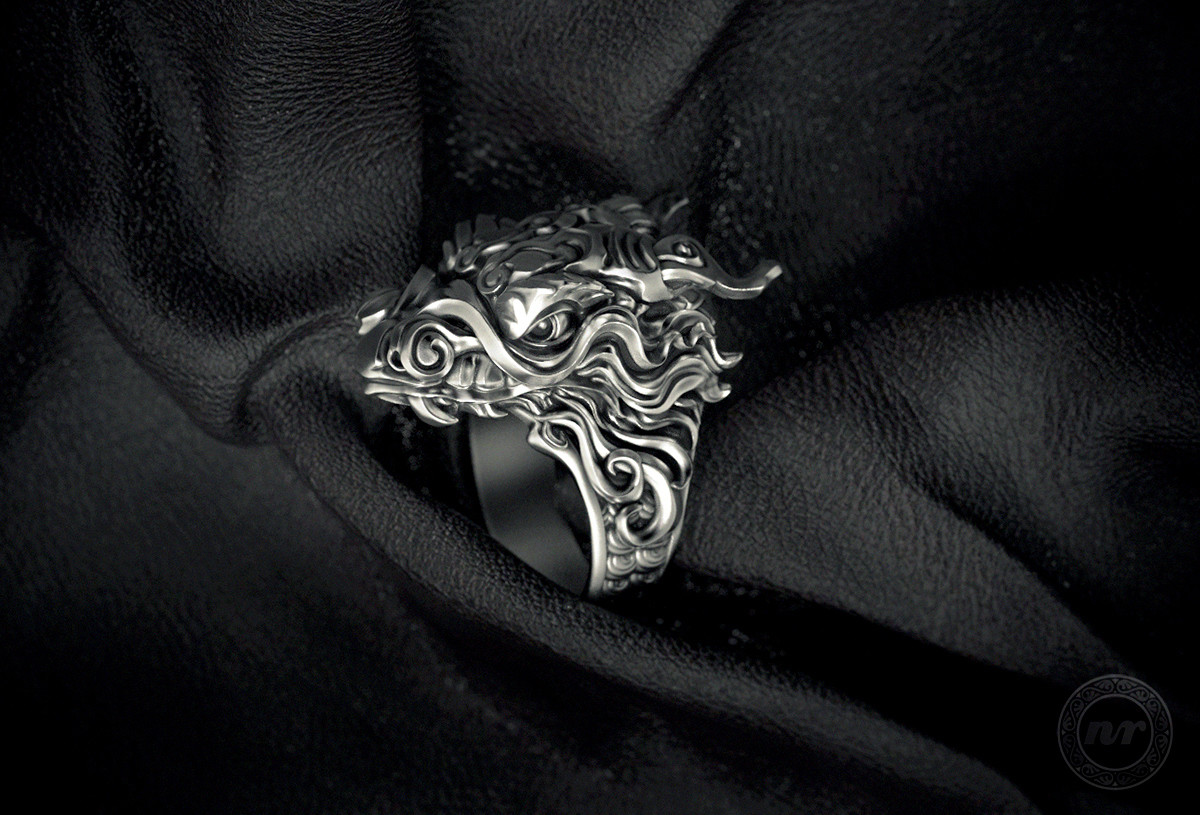 Zbrush and Jewelry, Dragon Ring