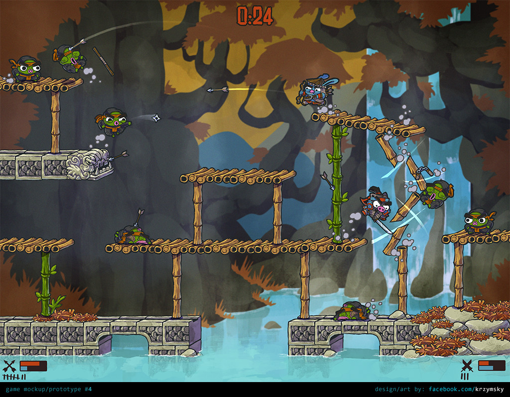 Download Krzysztof Maziarz Game Mockup 4 Ninja