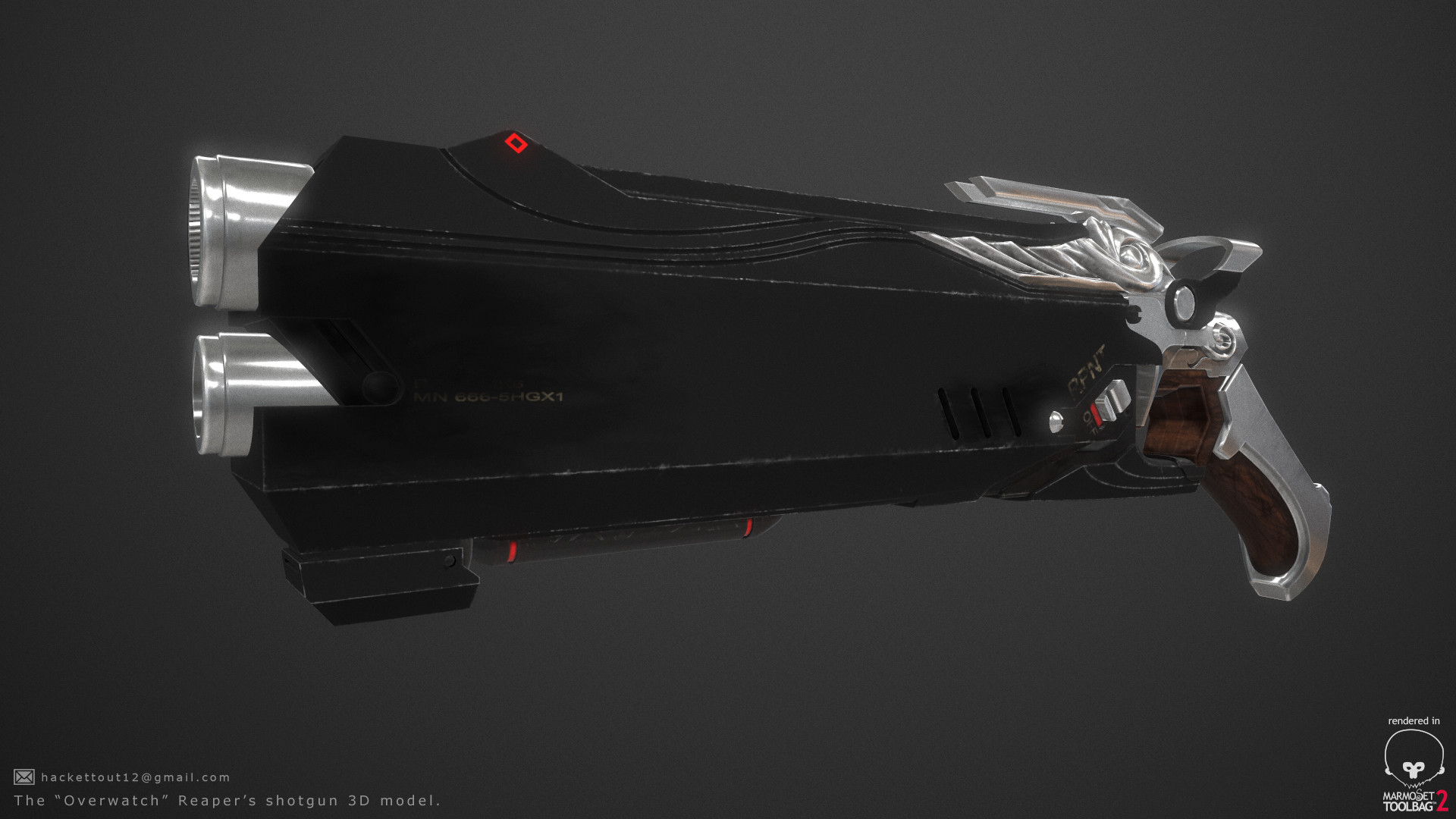 Artstation Reaper S Shotgun Maxim L