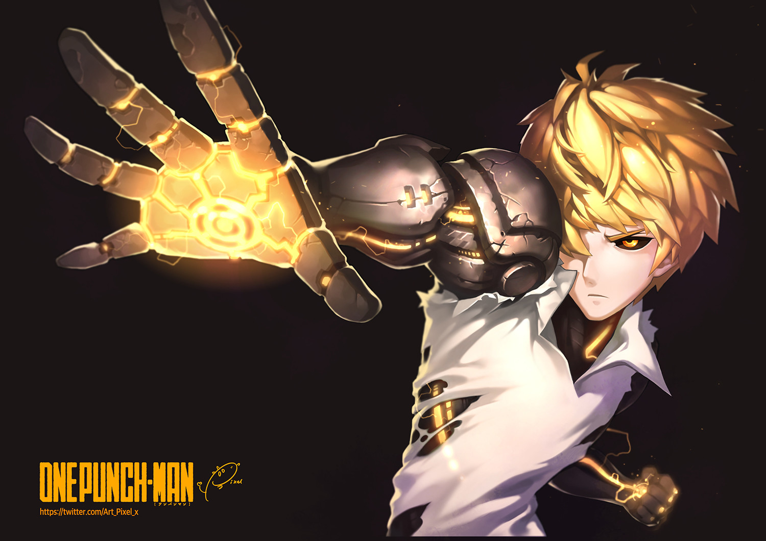 ArtStation One Punch man Genos