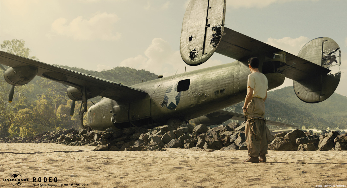 Artstation Unbroken Movie Matte Painting 001 Mai Anh Tran