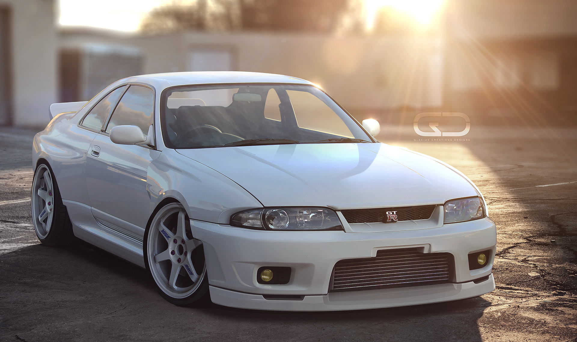 Artstation Whiteout Skyline R33 Custom Wide Body Christer Stormark