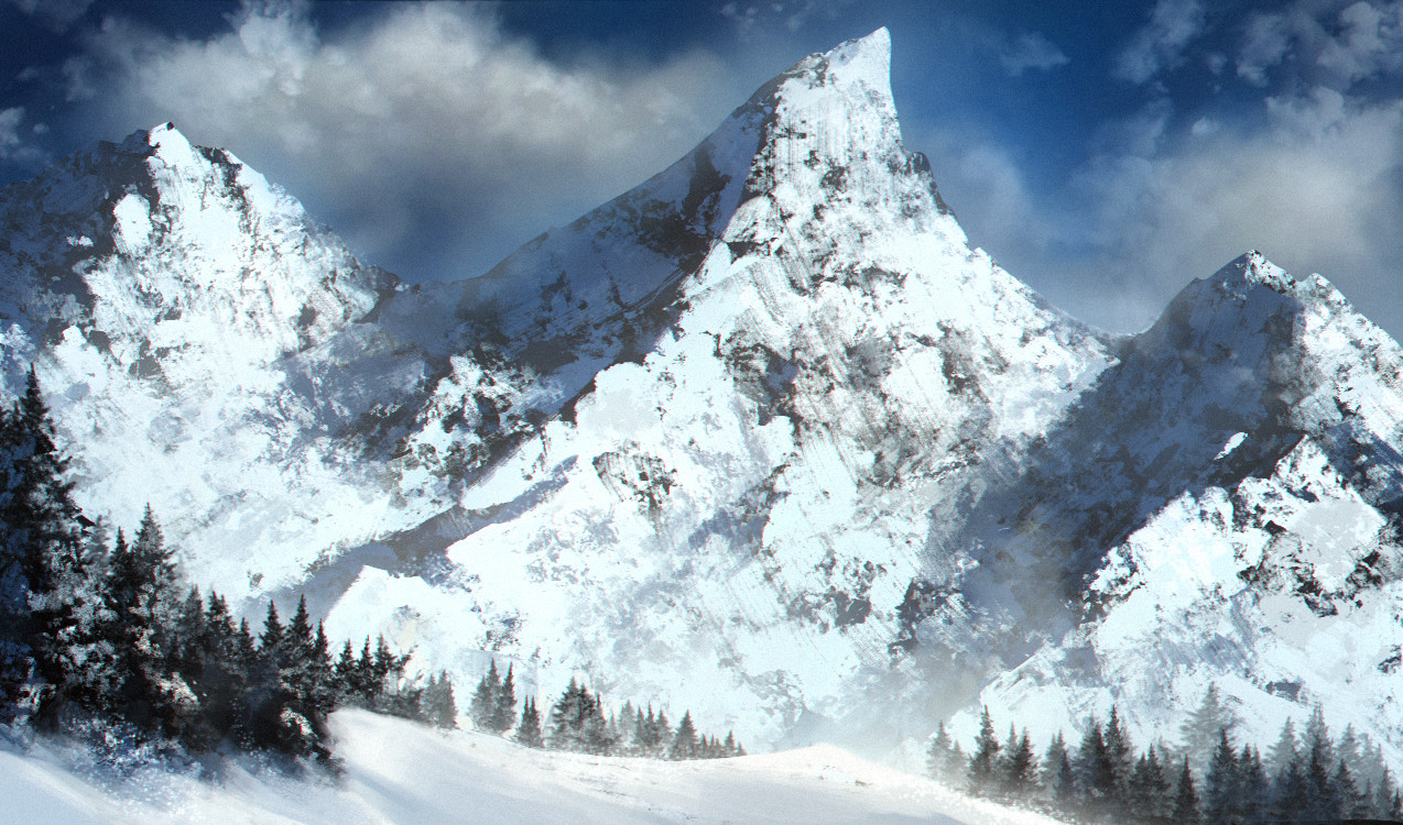 Snow clad Mountains
